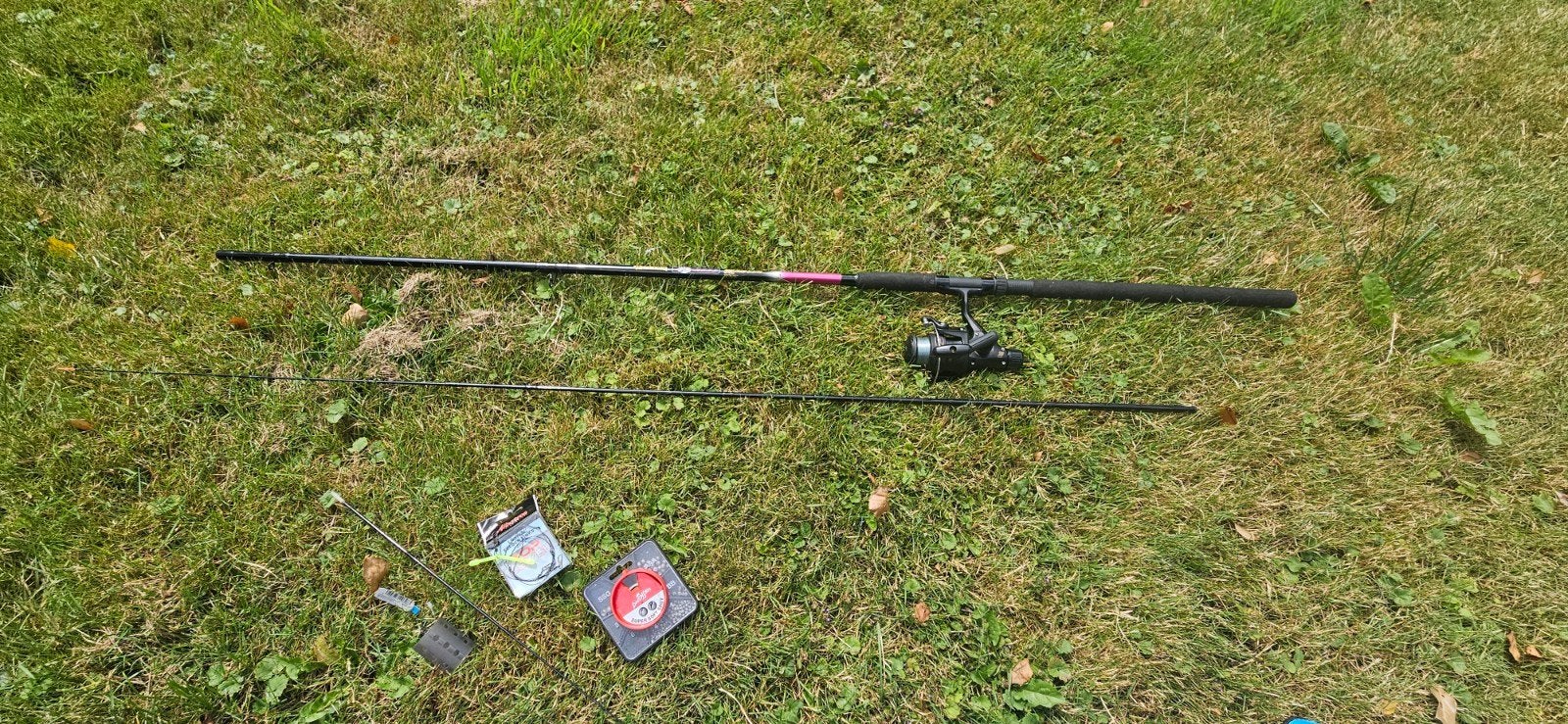 Browning Express Hengel met Molen en Accessoires, Ophalen of Verzenden, Gebruikt, Complete hengel