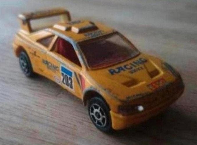 Majorette Peugeot 405 T16 Racing – nr. 207 – schaal 1:60, Ophalen of Verzenden, Gebruikt, Auto