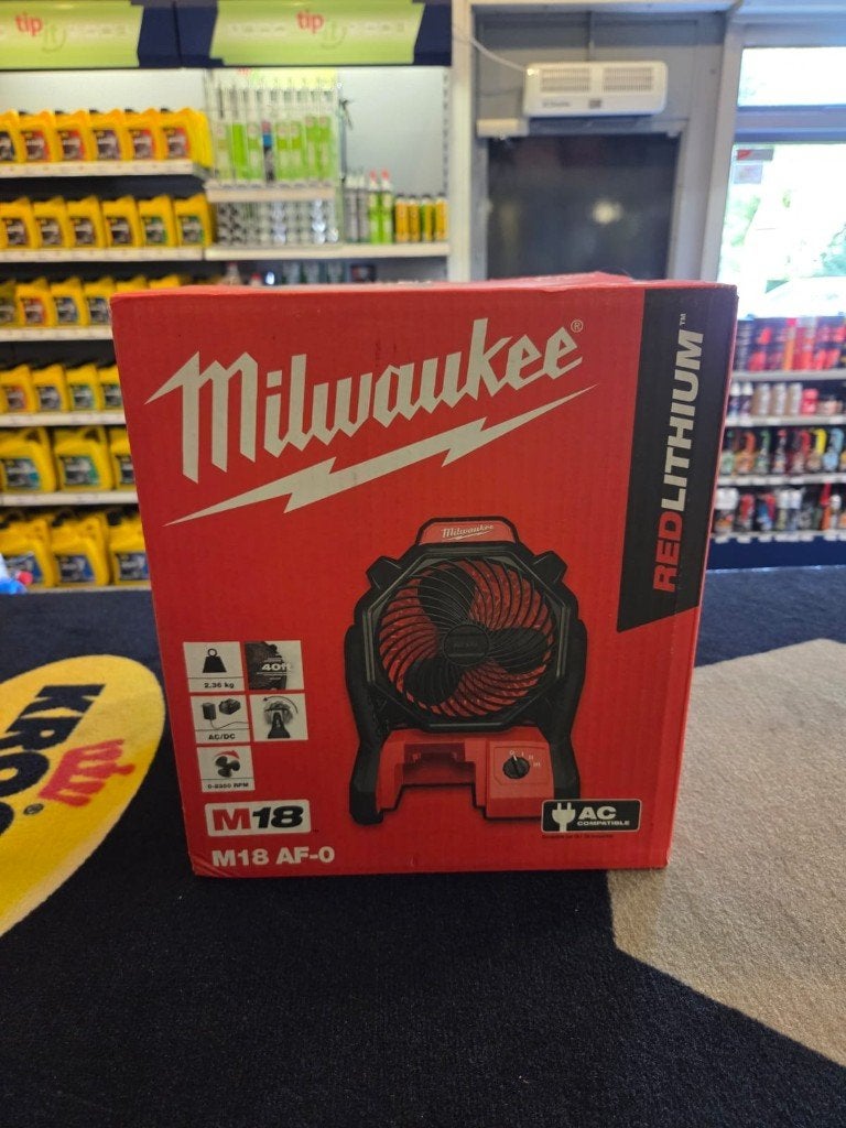 Milwaukee Ventilator M18 AF-0 - Nieuw in doos!, Doe-het-zelf en Verbouw, Gereedschap | Boormachines, Overige typen, Onbekend, Nieuw
