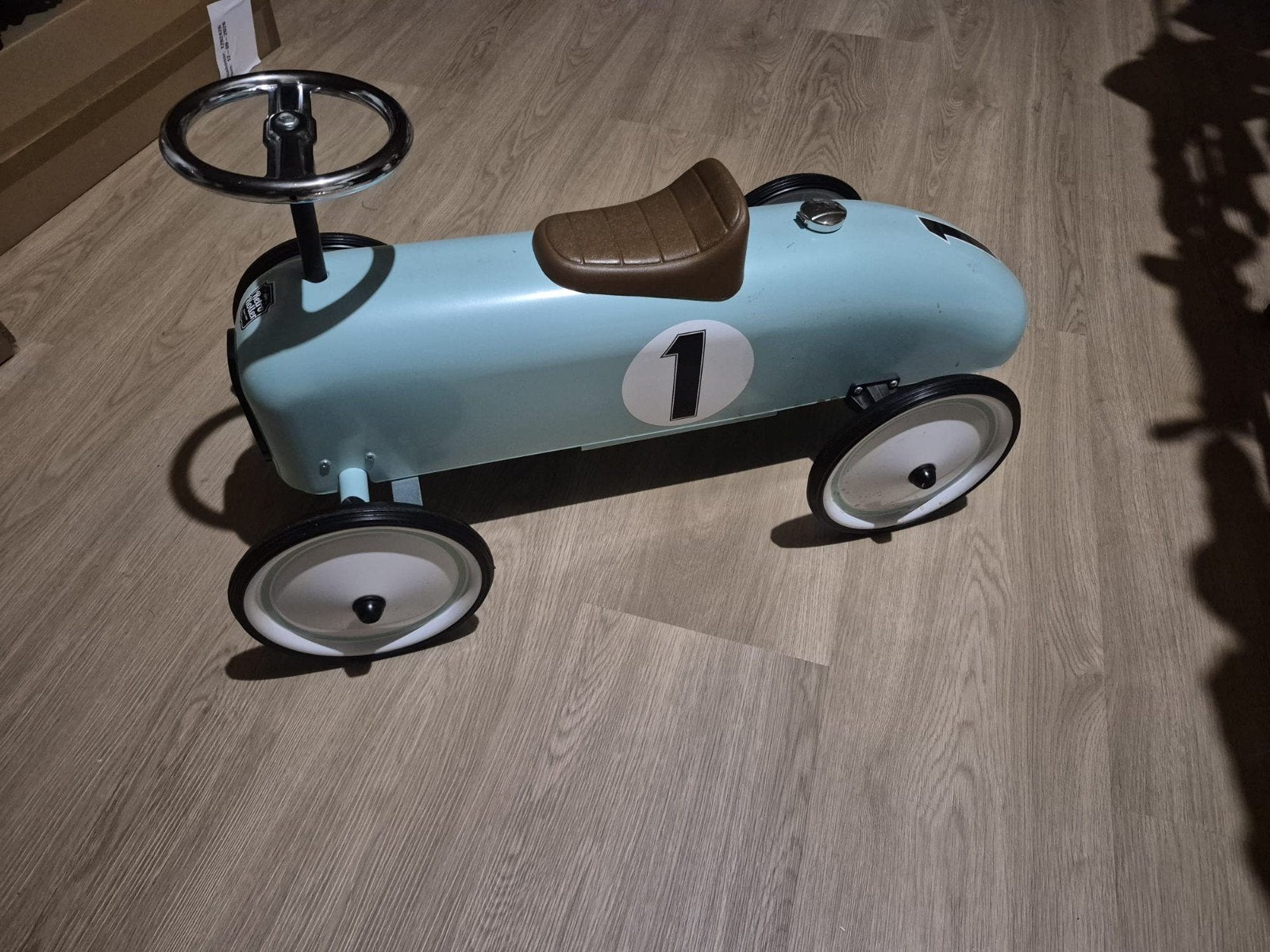 Retro Roller Loopauto - Zo goed als nieuw, Ophalen, Zo goed als nieuw, Loopvoertuig