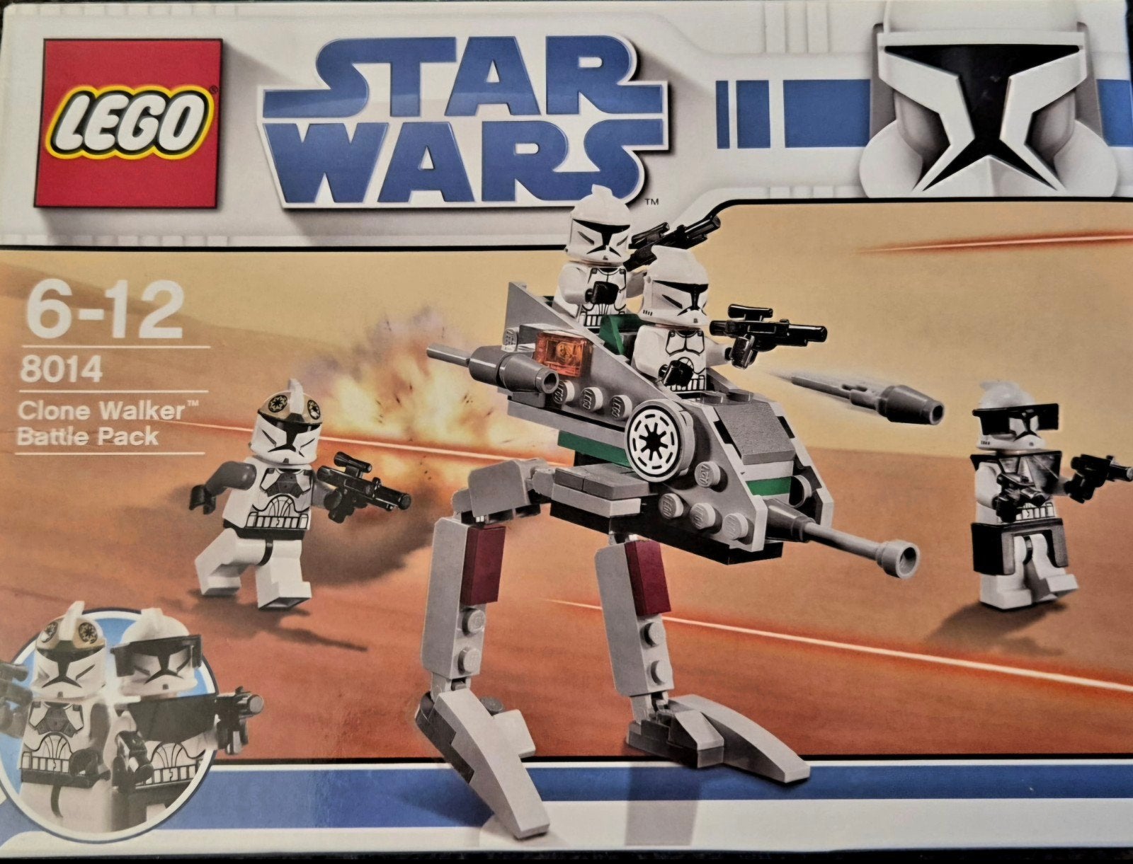 LEGO Star Wars 8014 Clone Walker in ongeopende doos!, Ophalen of Verzenden, Nieuw