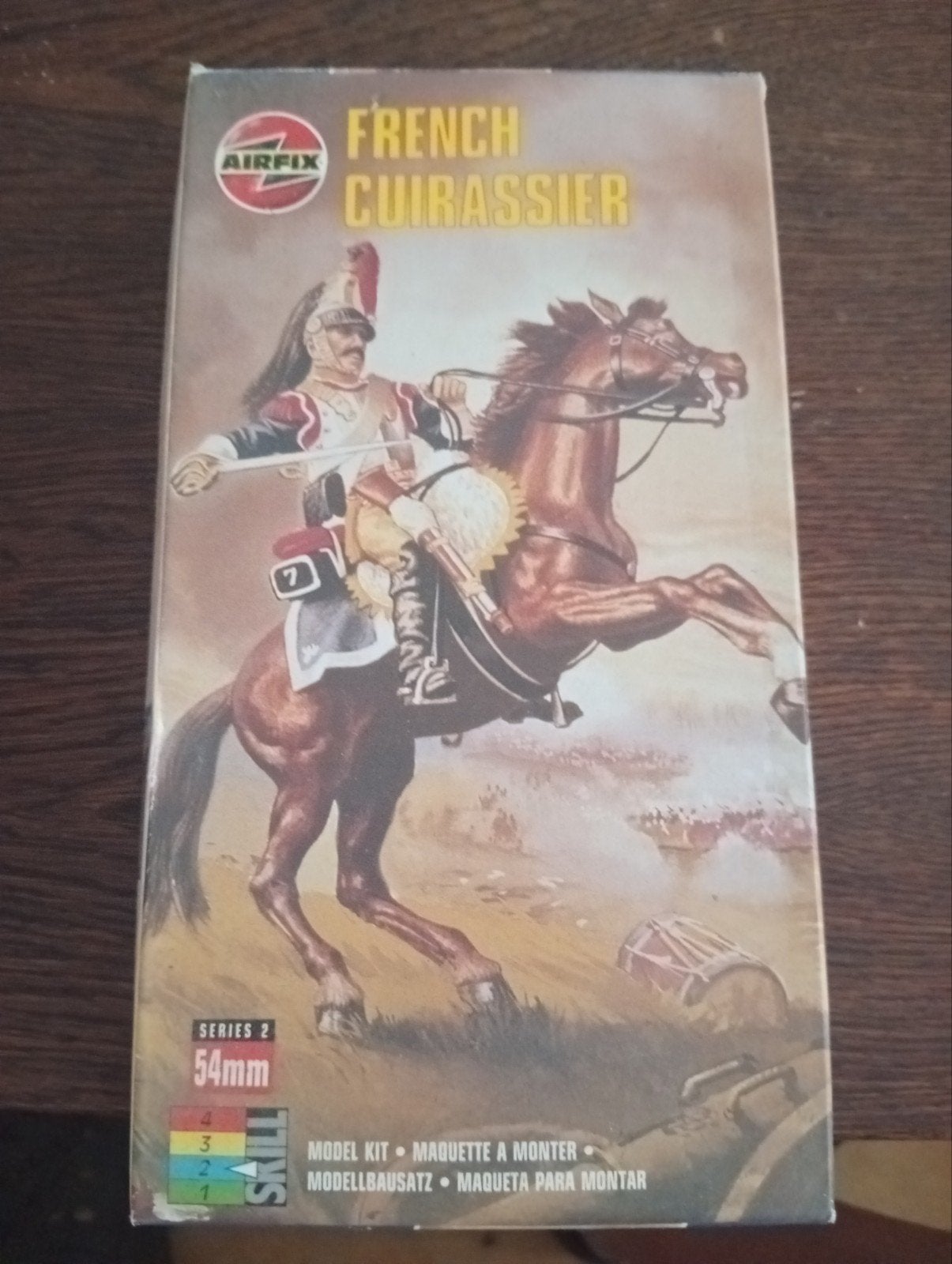 Airfix French Cuirassier Model Kit - 54mm Schaal, Ophalen of Verzenden, Nieuw, Groter dan 1:35, Figuur of Figuren