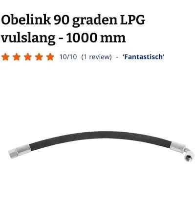 Lpg vulslang 100 cm., Ophalen of Verzenden