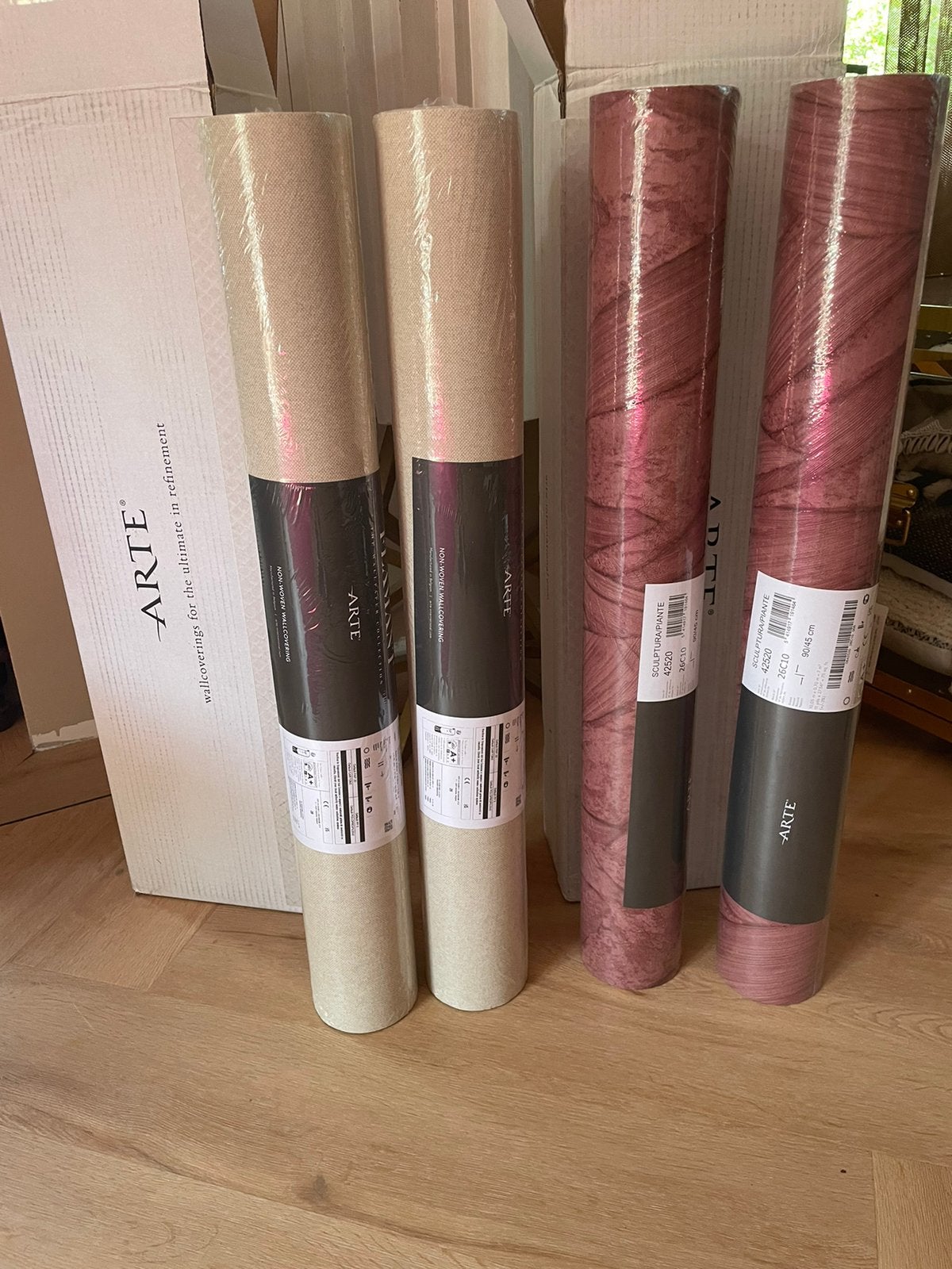 Rollen Arte behang, Ophalen, Minder dan 10 m²
