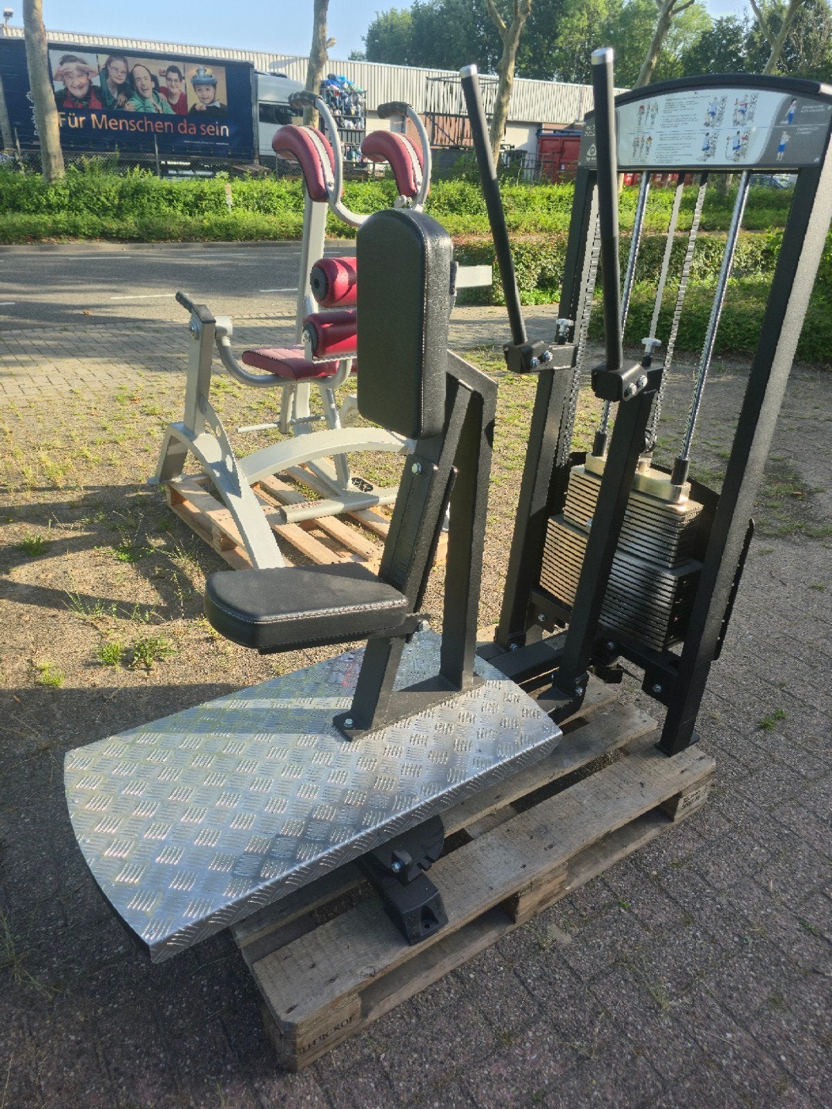 Gym leco pec fly rear delts, Ophalen, Zo goed als nieuw, Overige typen