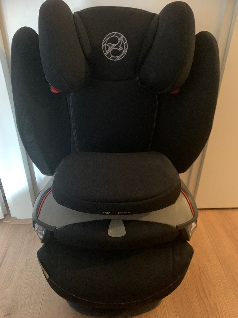 Prachtige, zgan Cybex Gold Pallas S-Fix autostoel Gr. 1/2/3, 15 t/m 36 kg, Verstelbare rugleuning, Zo goed als nieuw, Isofix