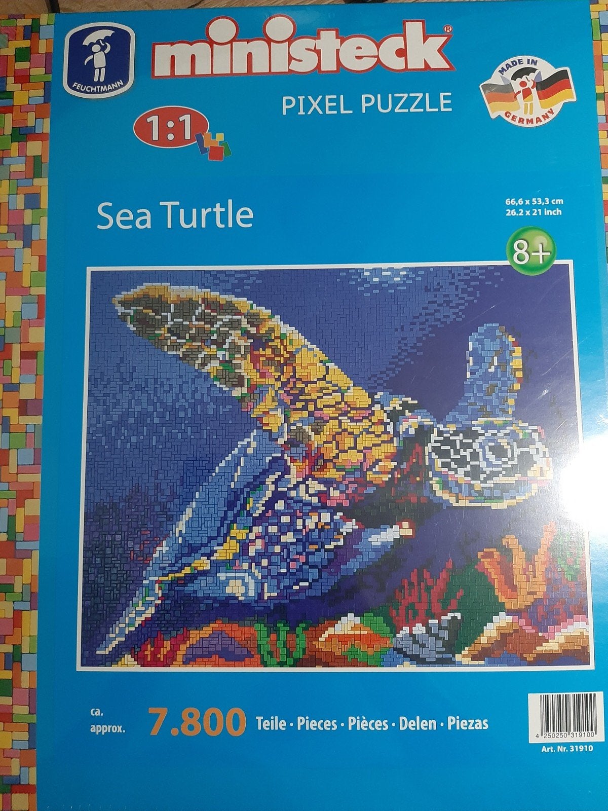 Ministeck Sea turtle Schildpad NIEUW in doos, Hobby en Vrije tijd, Ophalen, Nieuw, Box-set