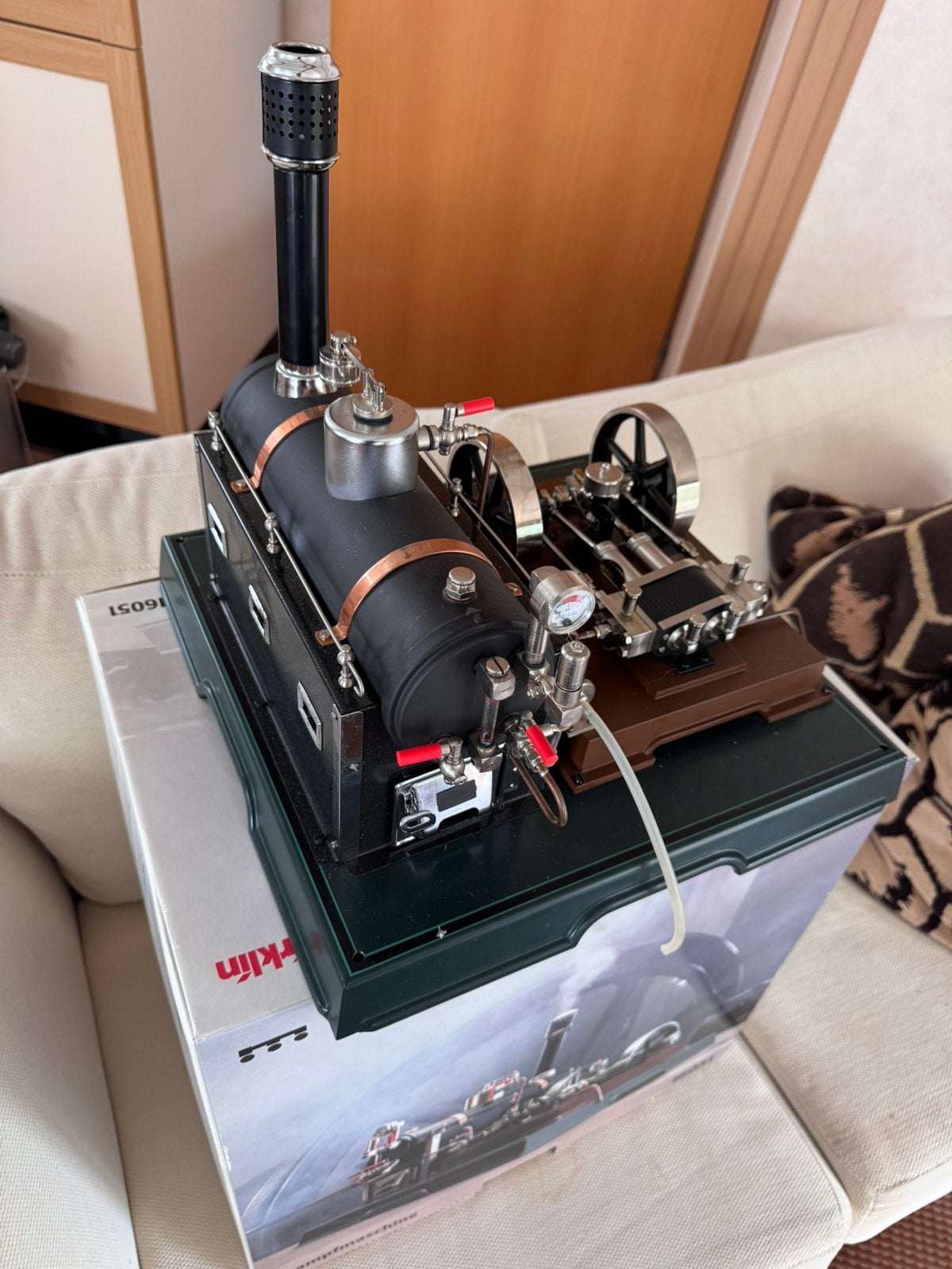 Märklin stoommachine16051, Hobby en Vrije tijd, Ophalen, Nieuw, 1:32 tot 1:50