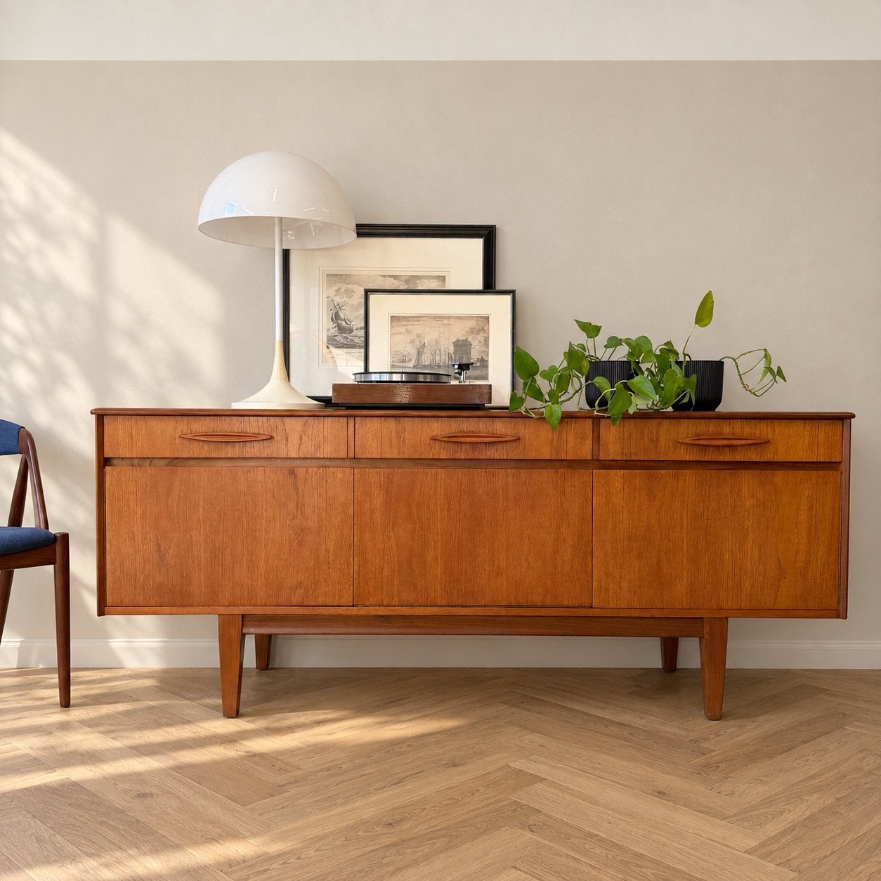 - Vintage dressoir, sideboard •Homeworthy UK• -, Gebruikt, ., 150 tot 200 cm, Ophalen of Verzenden