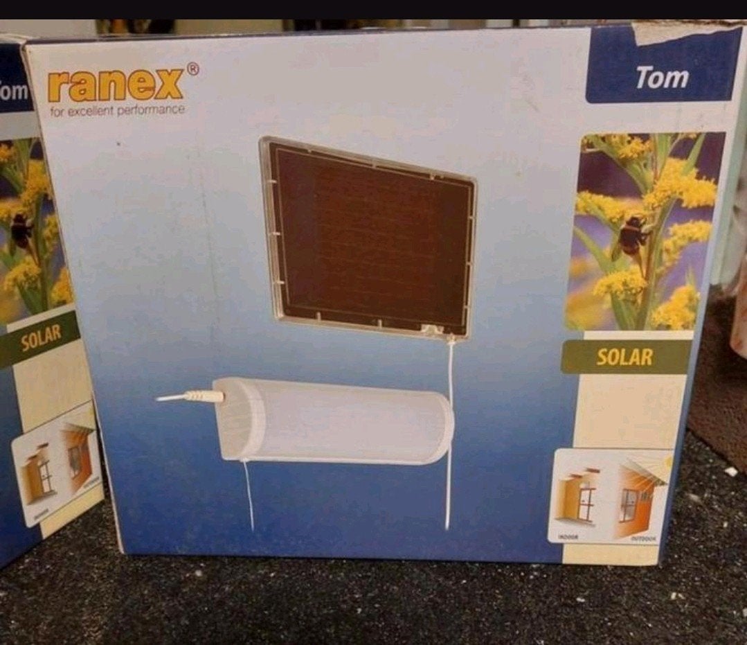 Wandlamp op zonne-energie led met aan/uitschakelaar (NIEUW)., Caravans en Kamperen, Ophalen of Verzenden, Nieuw, Zonne-energie