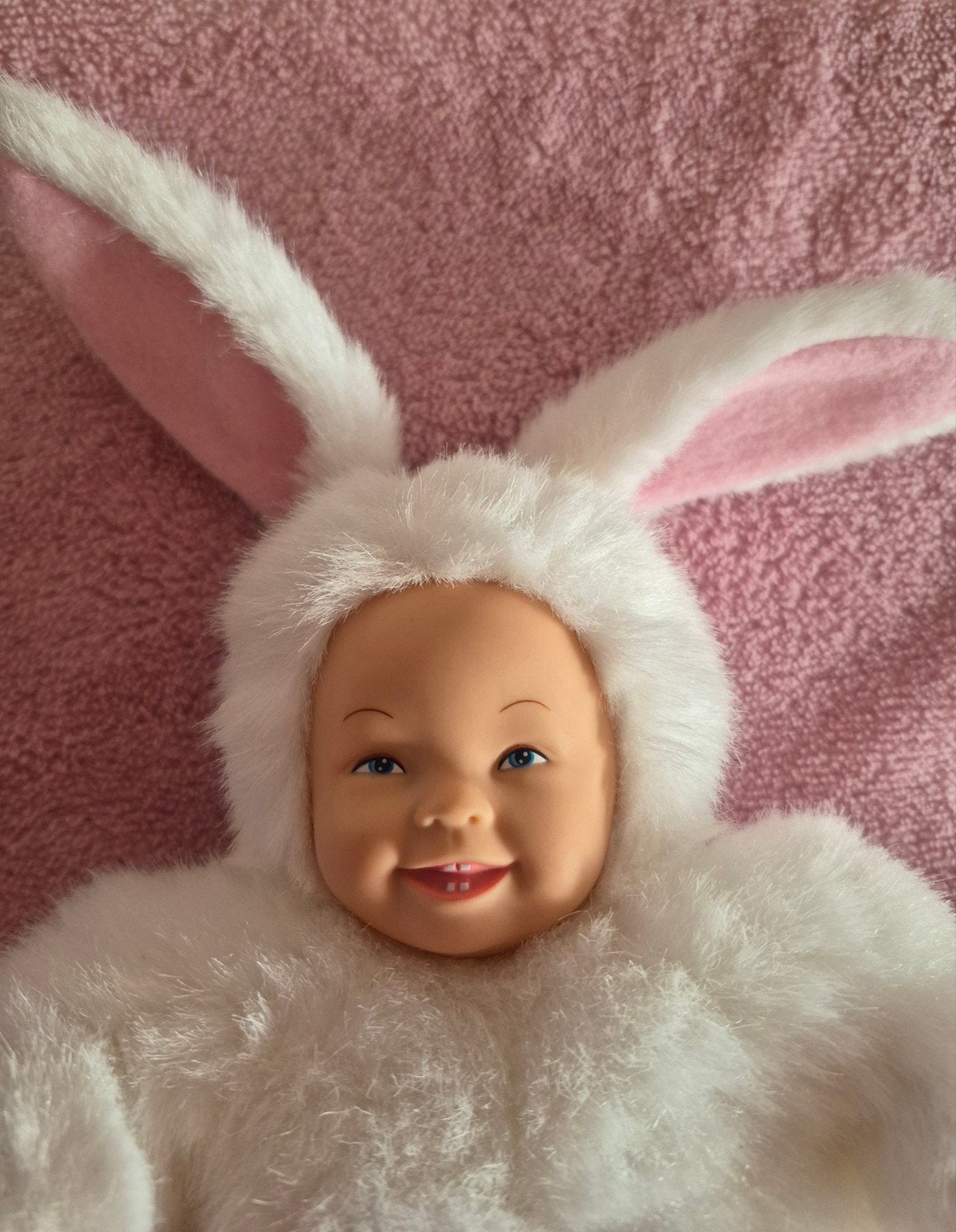 Anne Geddes babypop Konijn, Ophalen of Verzenden, Zo goed als nieuw, Pop