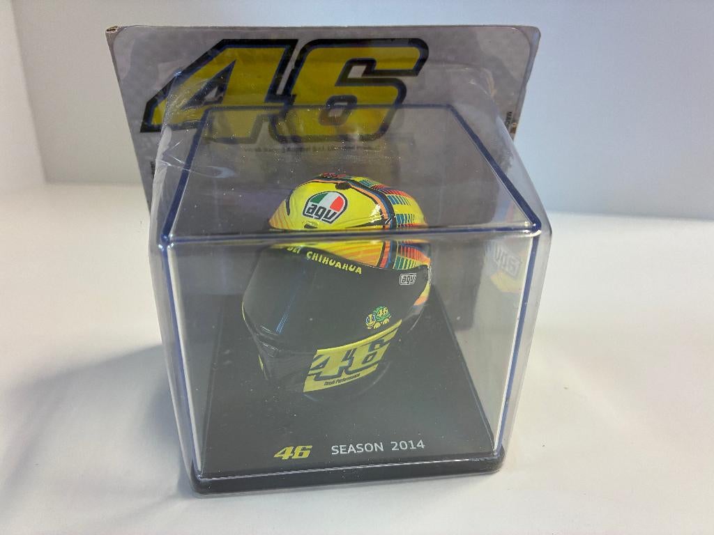 69768: Helm - MotoGP - Valentino Rossi - Season 2014 - 1:5, Hobby en Vrije tijd, Modelauto's | 1:5 tot 1:12, Overige typen, Nieuw