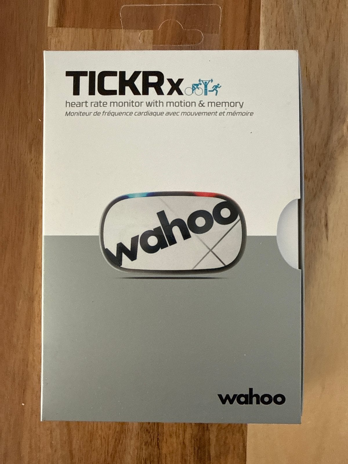 Wahoo TICKR X hartslagmeter met beweging en geheugen, Ophalen of Verzenden, Nieuw, Overige merken, Met borstriem