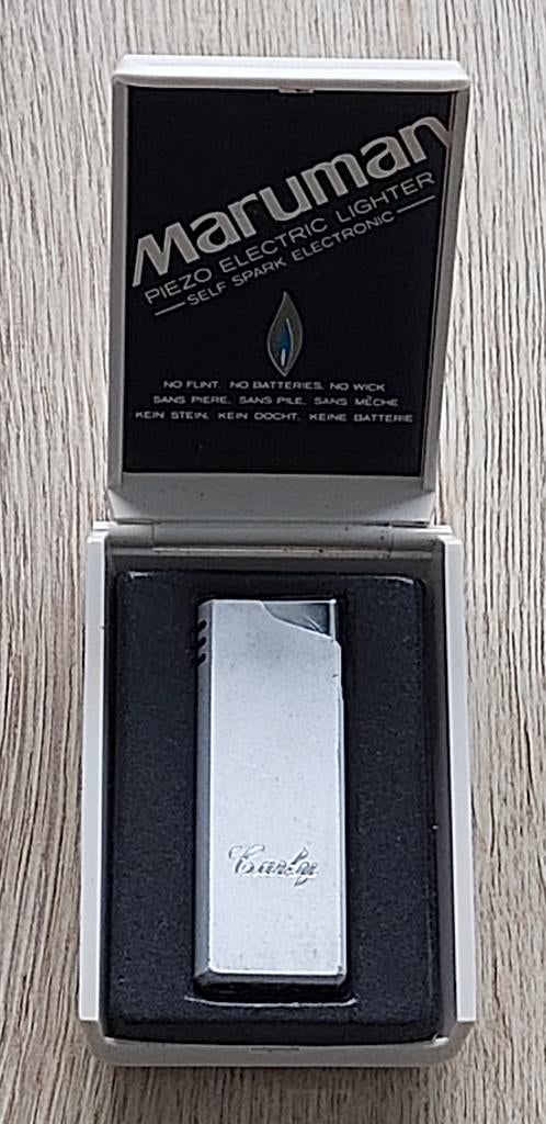 Vintage MARUMAN PIEZO ELECTRIC AANSTEKKER., Verzamelen, Ophalen of Verzenden, Gebruikt, Aansteker