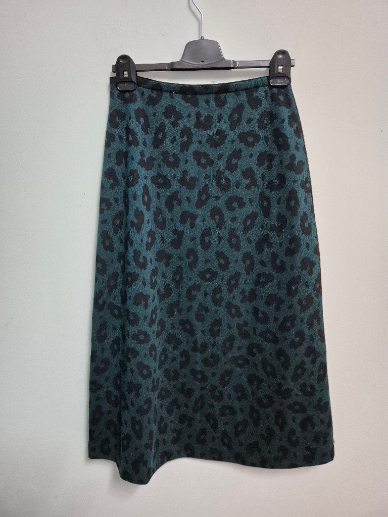 R13 - Blauw-zwarte Fabienne Chapot rok maat S (87 cm lang), Maat 38/40 (M), Blauw, Ophalen of Verzenden, Zo goed als nieuw
