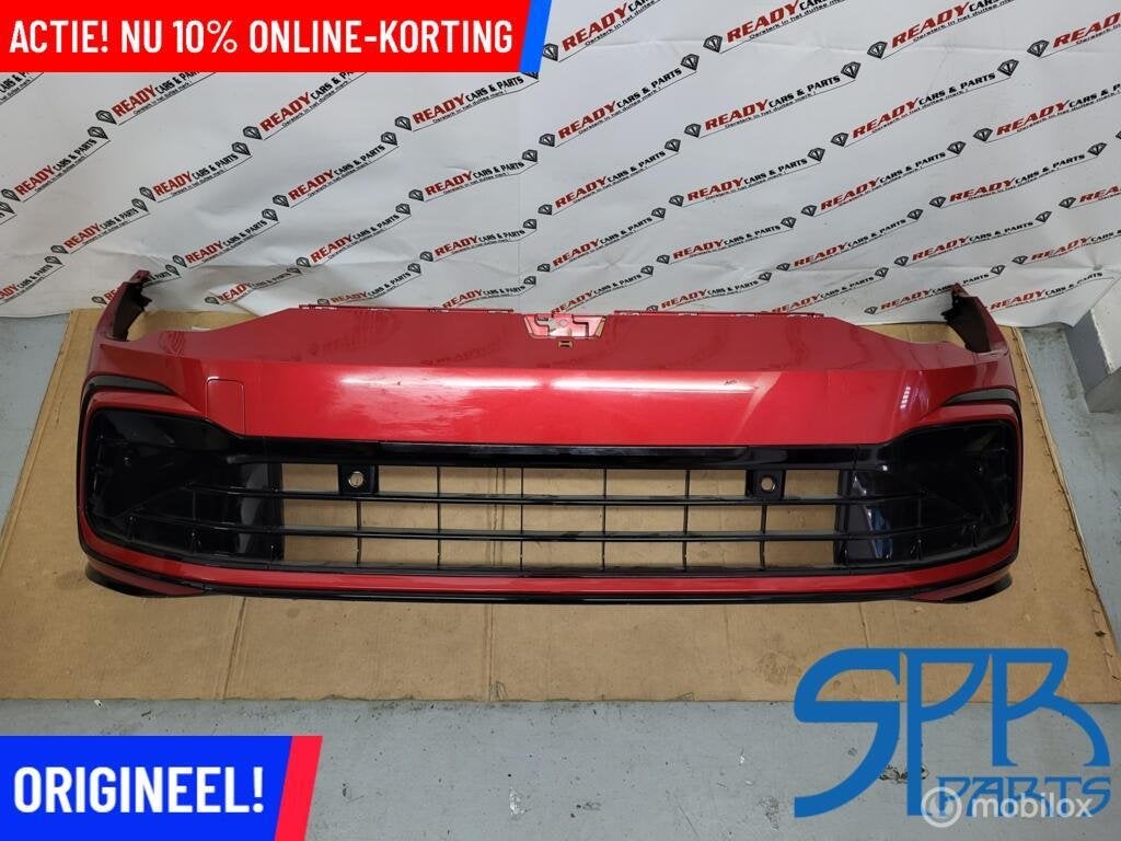 GOLF 8 VIII R-LINE Voorbumper LC3J COMPLEET GRILL 5H0807221G, Gebruikt, Ophalen of Verzenden, Bumper, Volkswagen