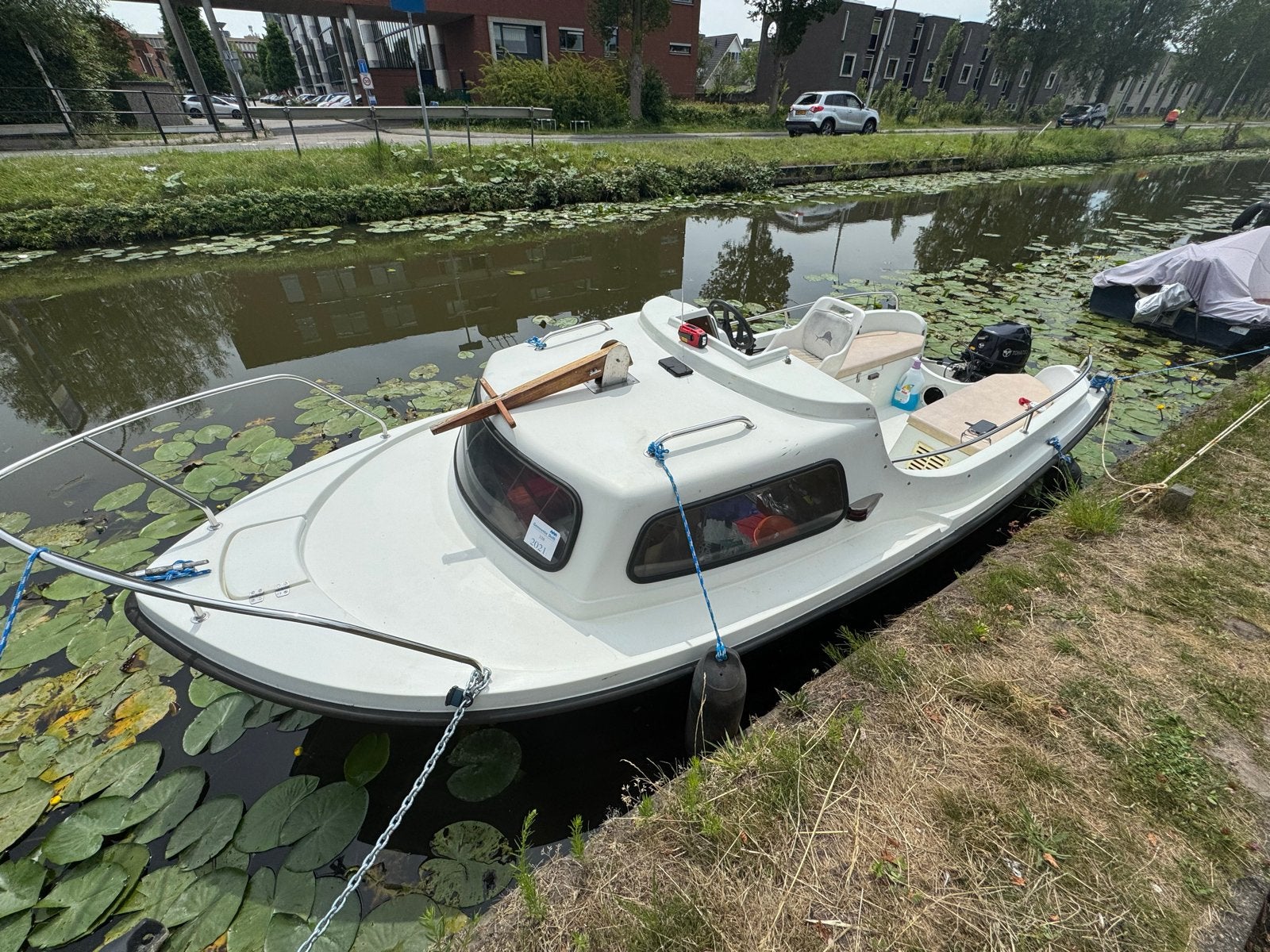 Kajuitboot Texas 515 met zgan buitenboordmotor (2024), Watersport en Boten, Motorboten en Motorjachten, Gebruikt, Kajuitboot, Buitenboordmotor