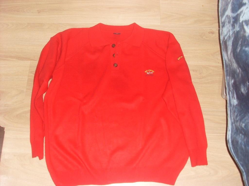 paul & shark trui knopen  XXL rood, Kleding | Heren, Truien en Vesten, Verzenden, Zo goed als nieuw, Overige maten, Rood