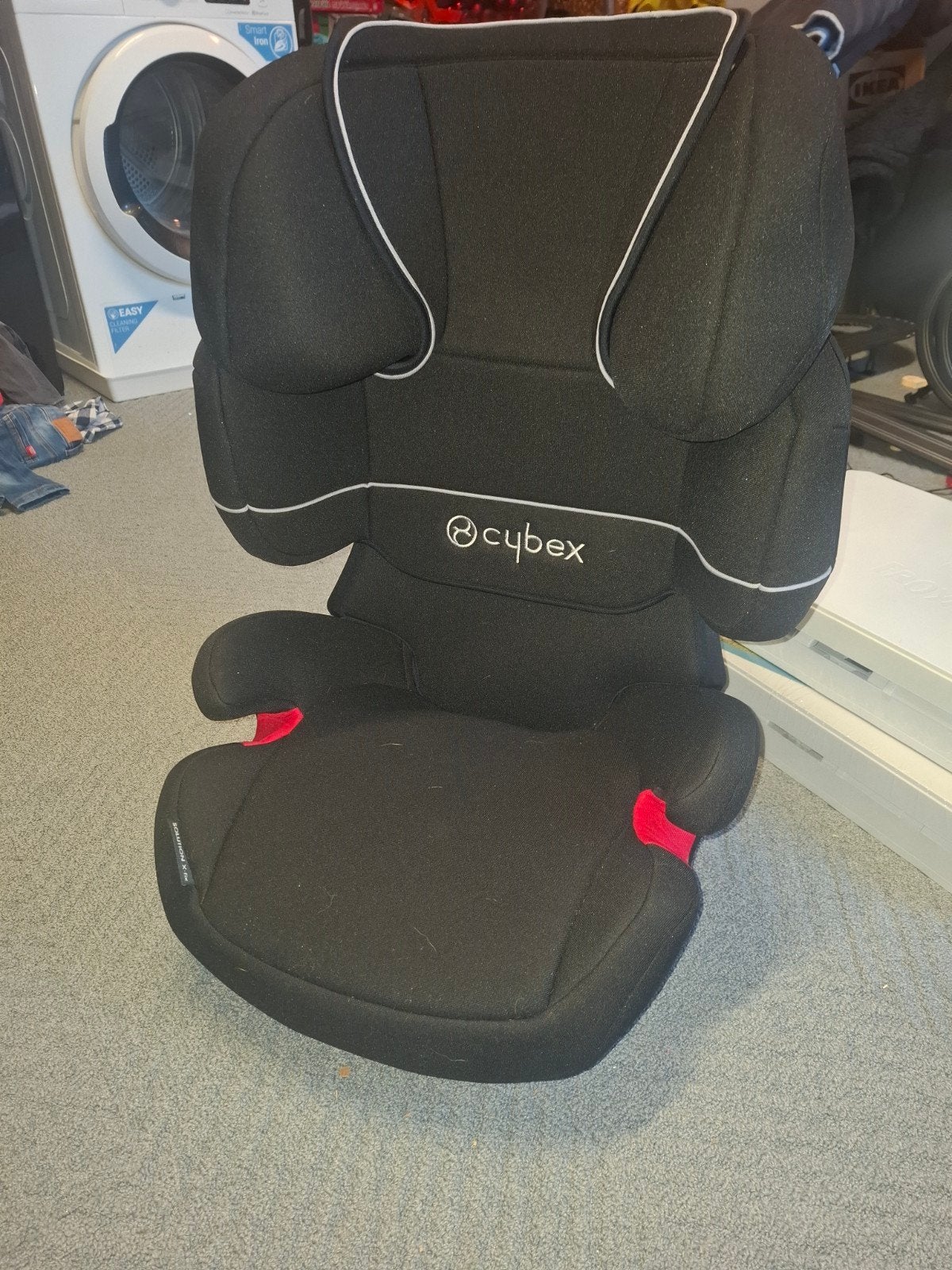 Cybex Solution X-fix autostoel - Zwart, Kinderen en Baby's, Autostoeltjes, Zo goed als nieuw, Overige merken, 15 t/m 36 kg, Isofix