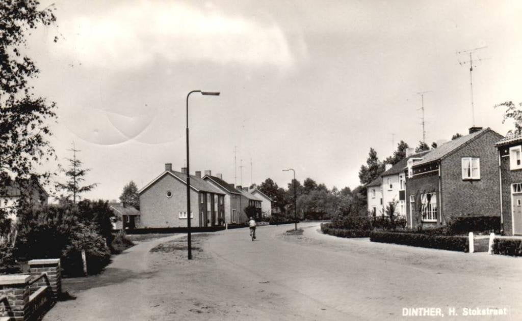 Dinther H. Stokstraat 1966 ., Ophalen, 1960 tot 1980, Gelopen, Noord-Brabant