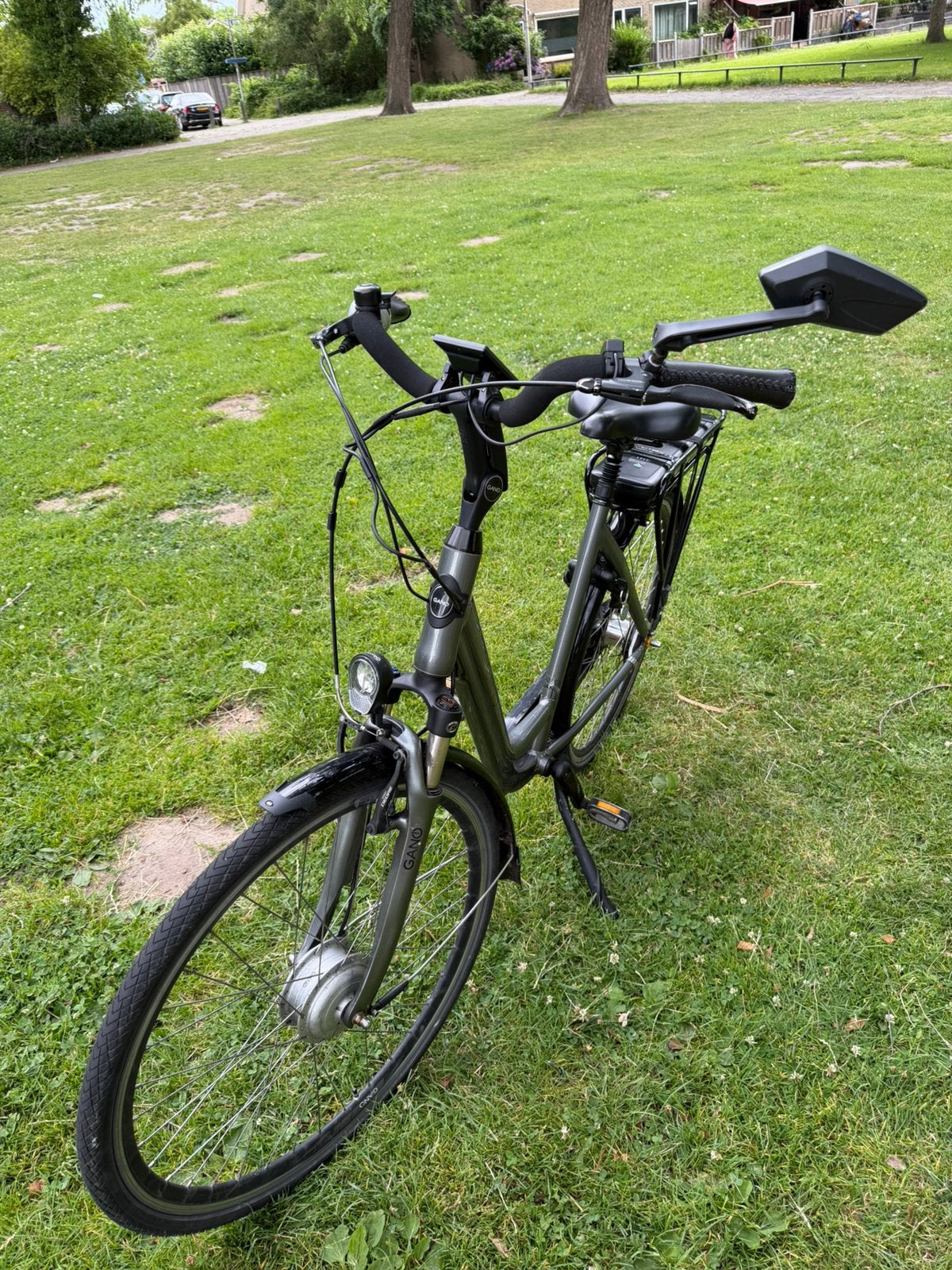GANO elektrisch fiets is  niet  jaar uit, Zo goed als nieuw, 50 km per accu of meer, 55 tot 59 cm, Ophalen