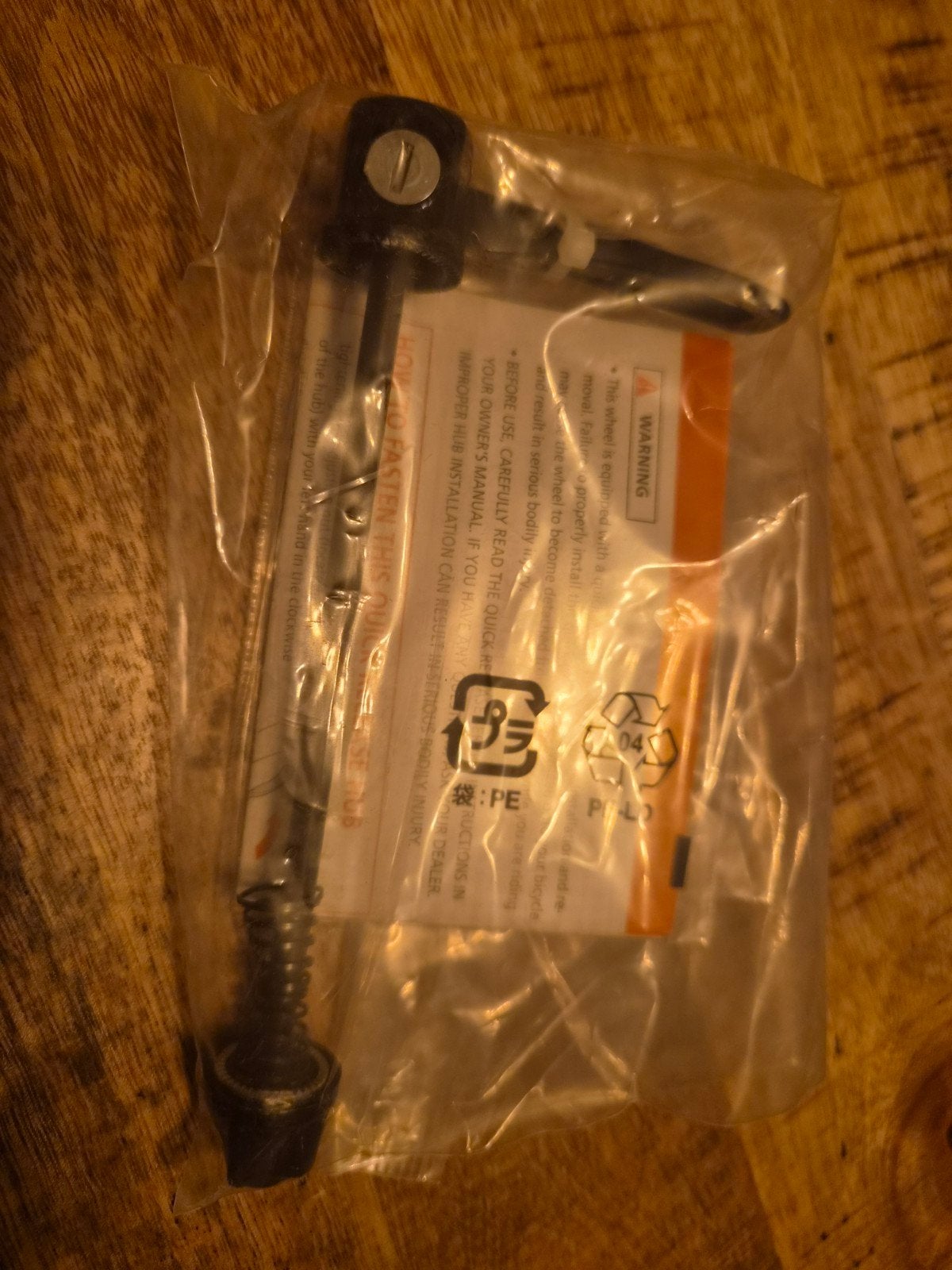 Shimano DEORE Snelspanner 133mm voor Voorwiel (Nieuw), Overige typen, Ophalen of Verzenden, Mountainbike, Shimano