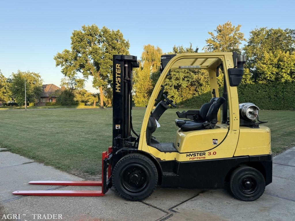 Hyster 3000KG LPG heftruck triplo freelift Sideshift verlich, LPG, Heftruck, Ophalen of Verzenden, Hyster