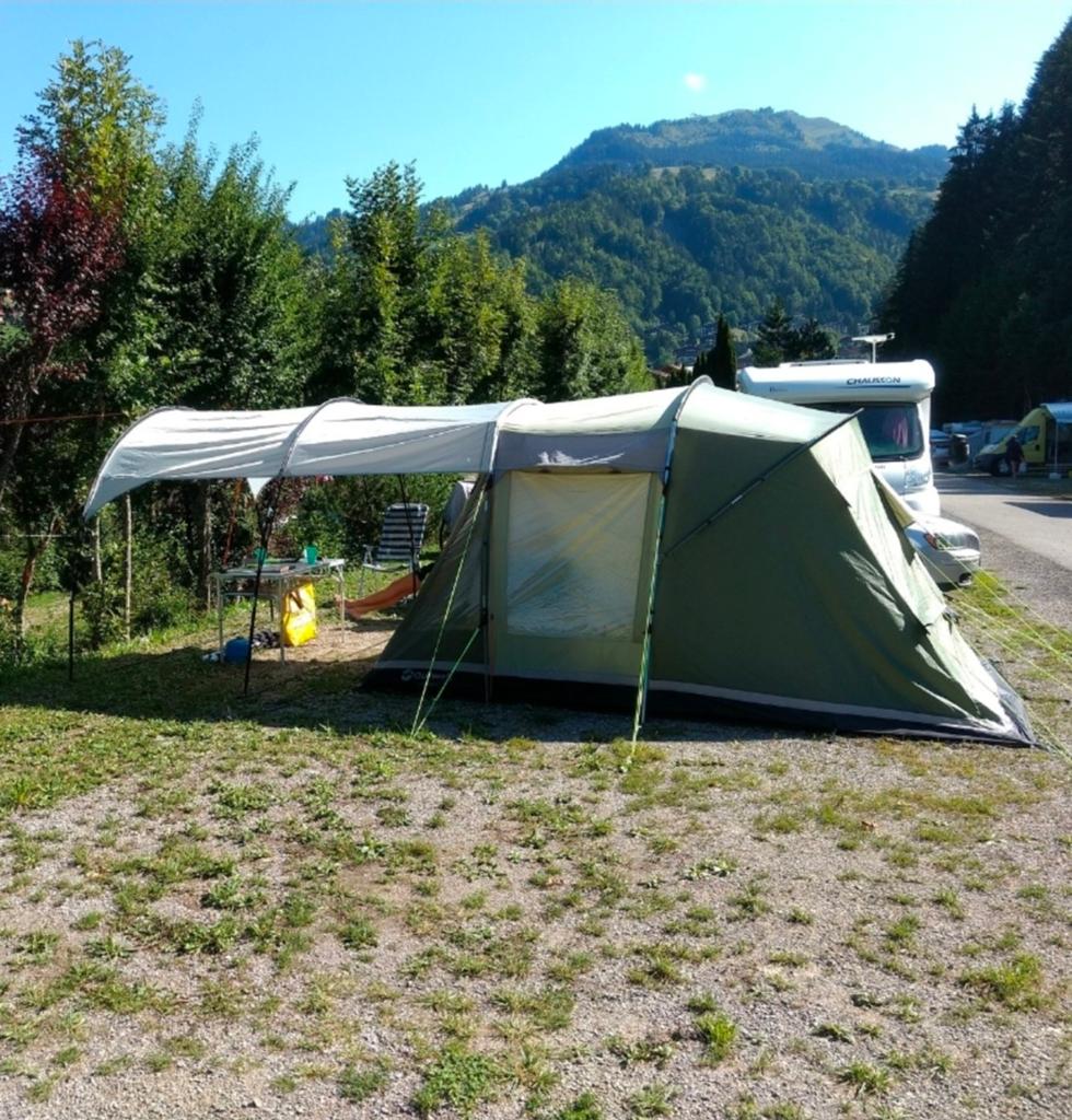 Outwell Birdland 3 tent met Coleman luifel., Ophalen, Gebruikt, Tot en met 3