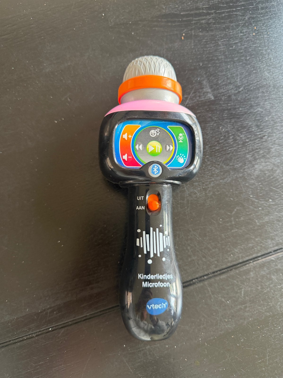 VTech kinderliedjes microfoon, Ophalen of Verzenden, Gebruikt, 6 maanden tot 2 jaar