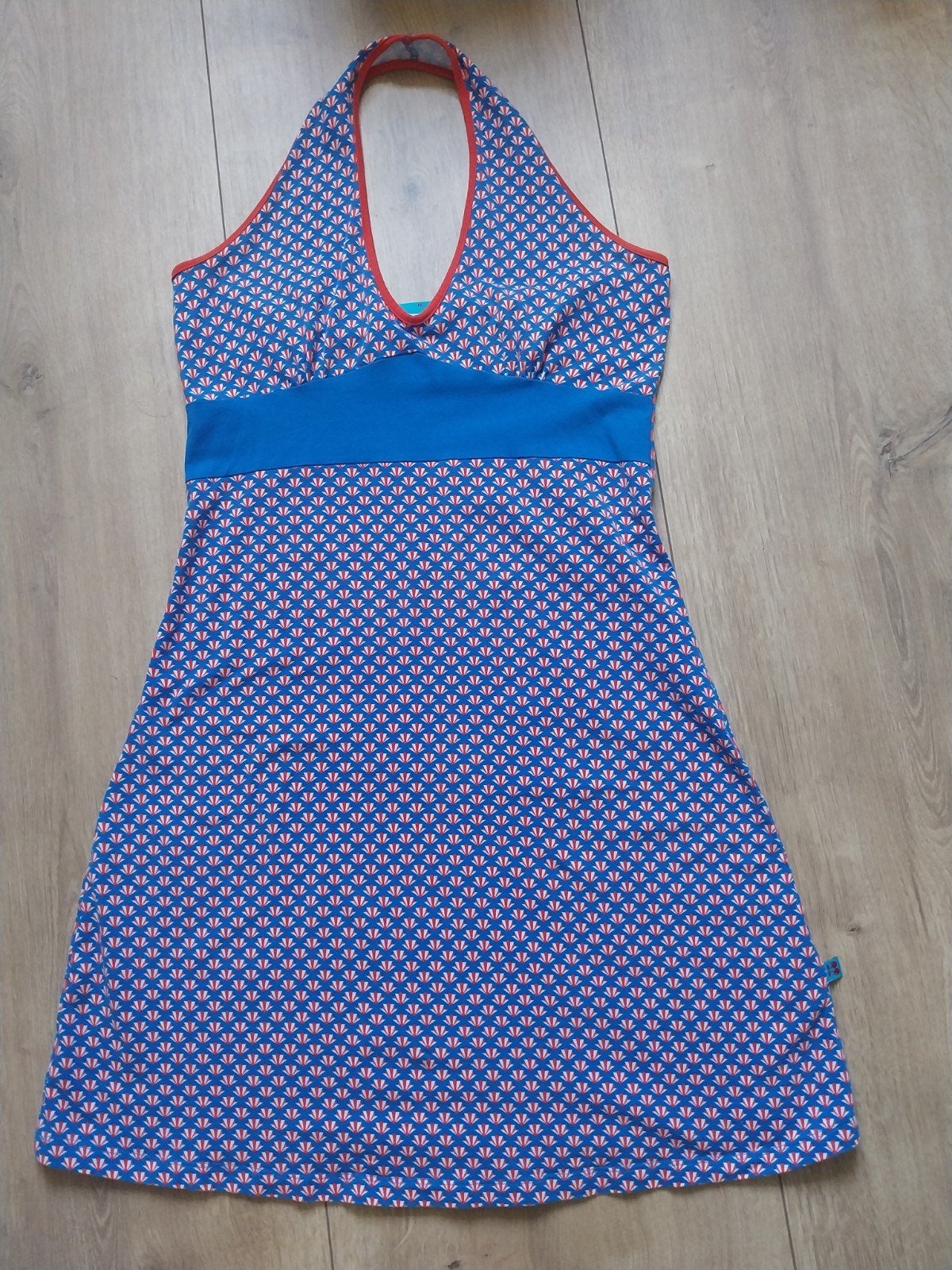 Halter jurk Froy & Dind, Kleding | Dames, Jurken, Maat 38/40 (M), Meerkleurig, Ophalen of Verzenden, Zo goed als nieuw
