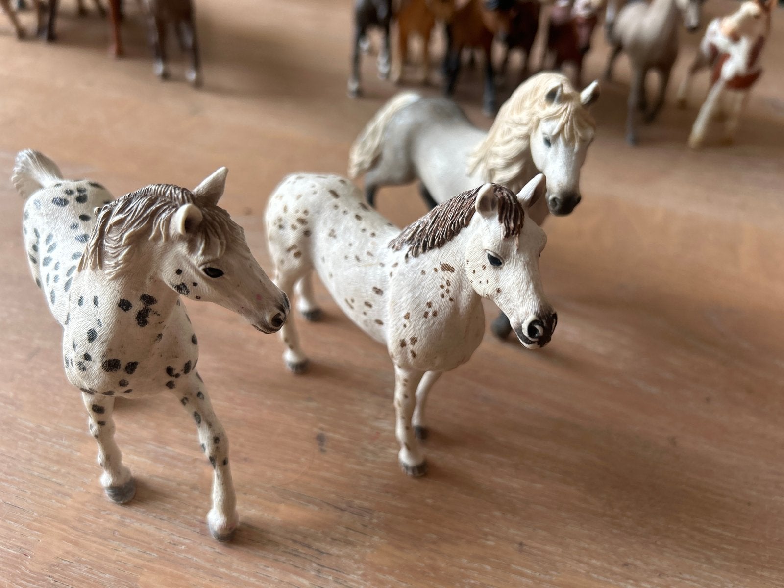 Grote collectie Schleich paarden en andere dieren, Ophalen of Verzenden, Gebruikt