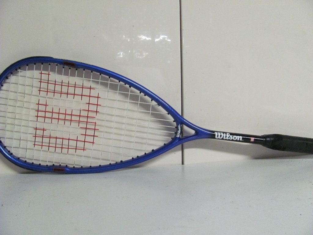 squashracket van Wilson power series de Graphite pro, Ophalen of Verzenden, Zo goed als nieuw, Racket, Met hoes
