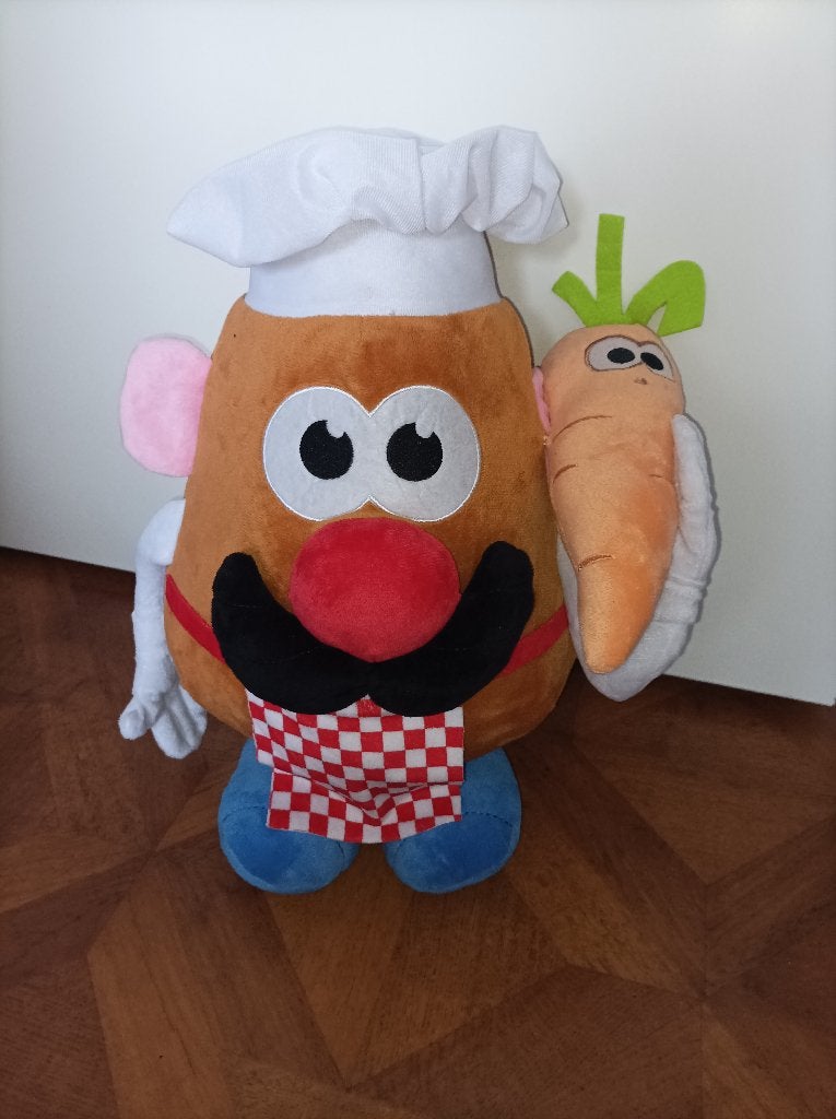 Meneer Aardappelhoofd(Mr. Potato Head)knuffel 40cm Toy Story, Verzamelen, Ophalen of Verzenden, Overige figuren, Zo goed als nieuw