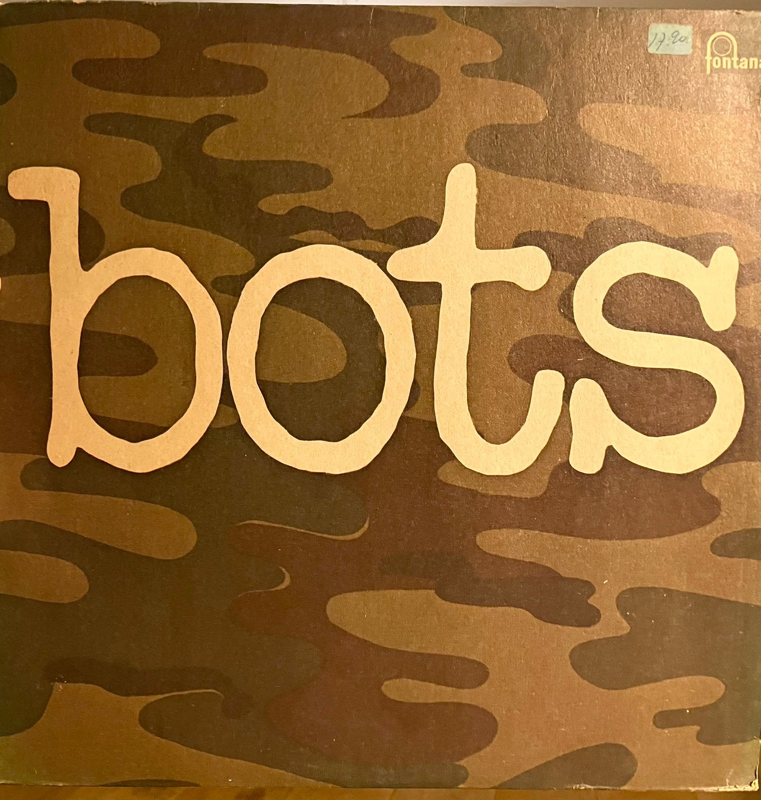 LP - Bots: Voor God & vaderland’, Ophalen, Zo goed als nieuw, 12 inch, Levenslied of Smartlap