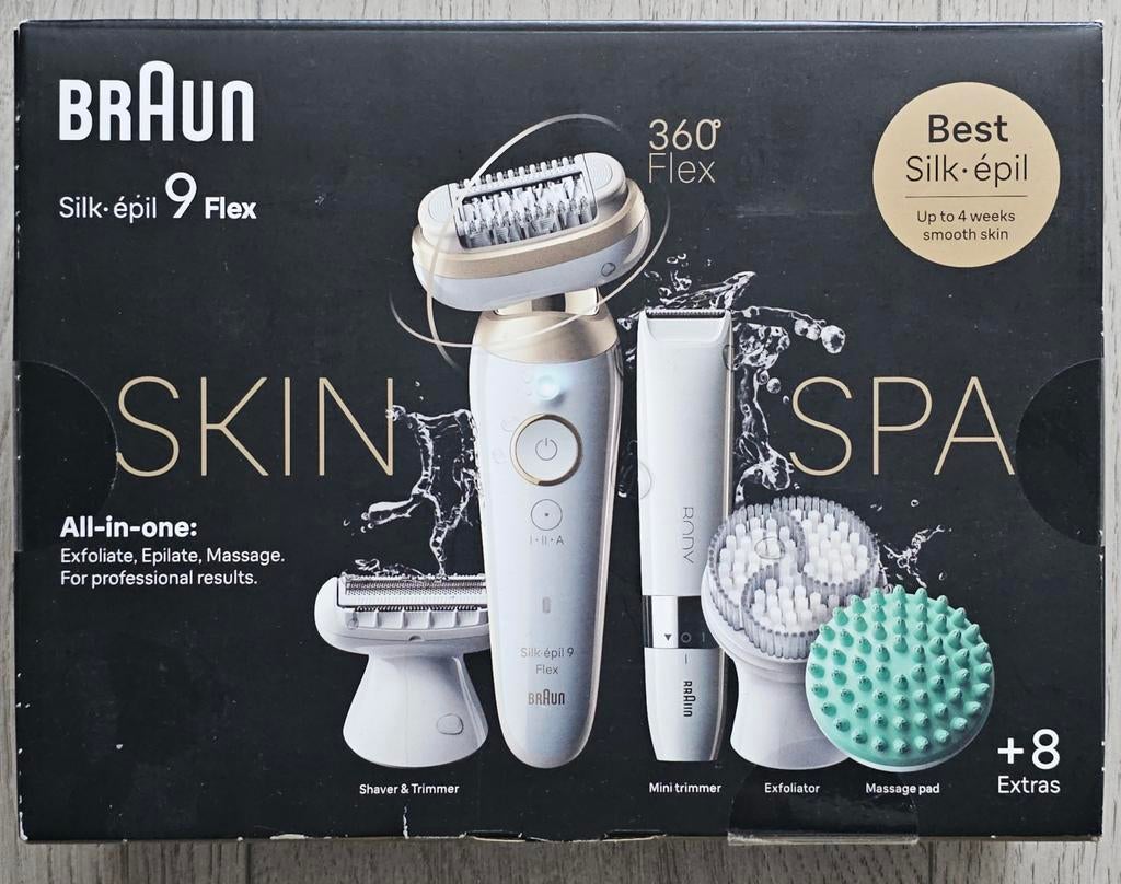Braun Silk-épil 9 Flex Skin Spa Beauty Set, Ophalen of Verzenden