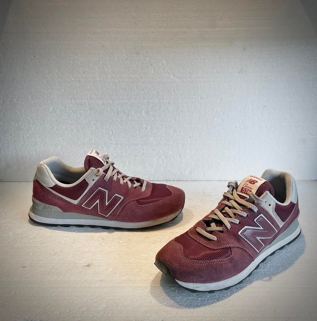 New Balance sneakers sport schoenen bordeaux rood 45, Ophalen of Verzenden, Zo goed als nieuw, Overige kleuren