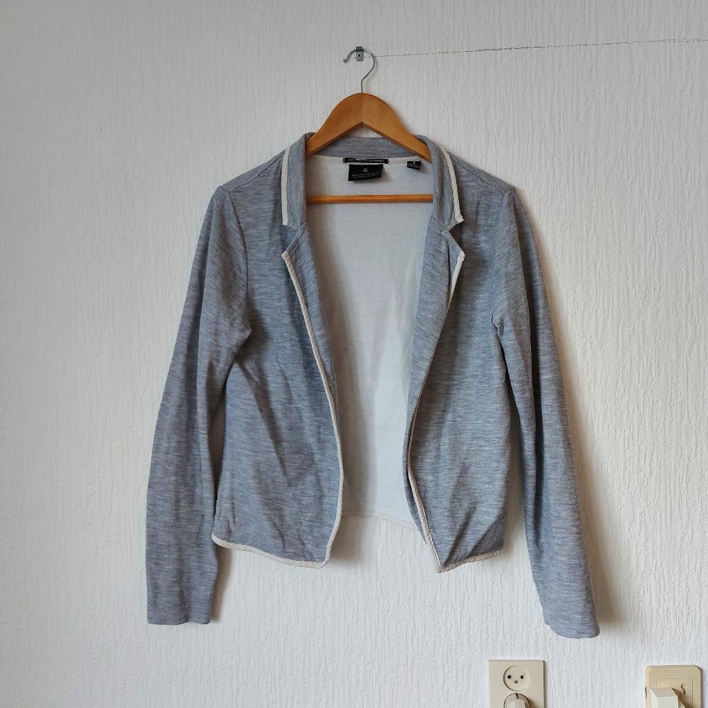 Scotch & Soda grijs blazer jasje maat L, Verzenden, Maat 42/44 (L), Nieuw, Scotch & Soda