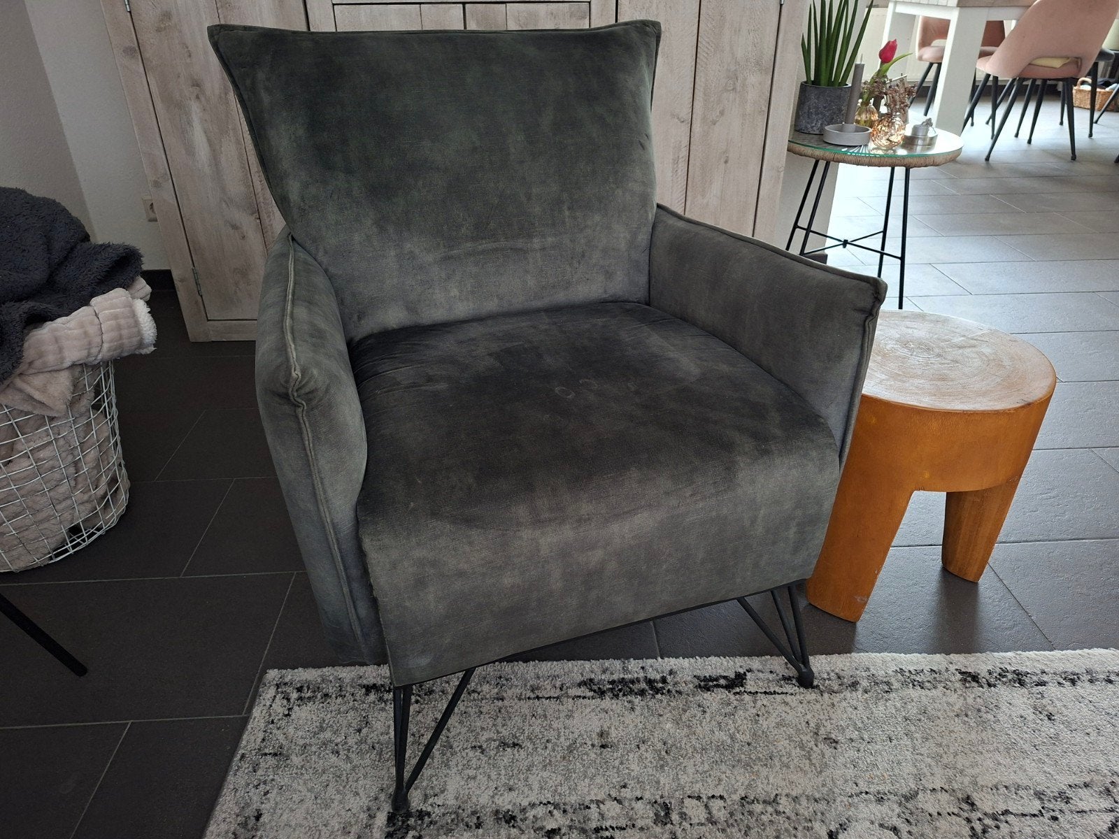 Fauteuil Lygo, Huis en Inrichting, Fauteuils, Ophalen, 75 tot 100 cm, Zo goed als nieuw, Stof