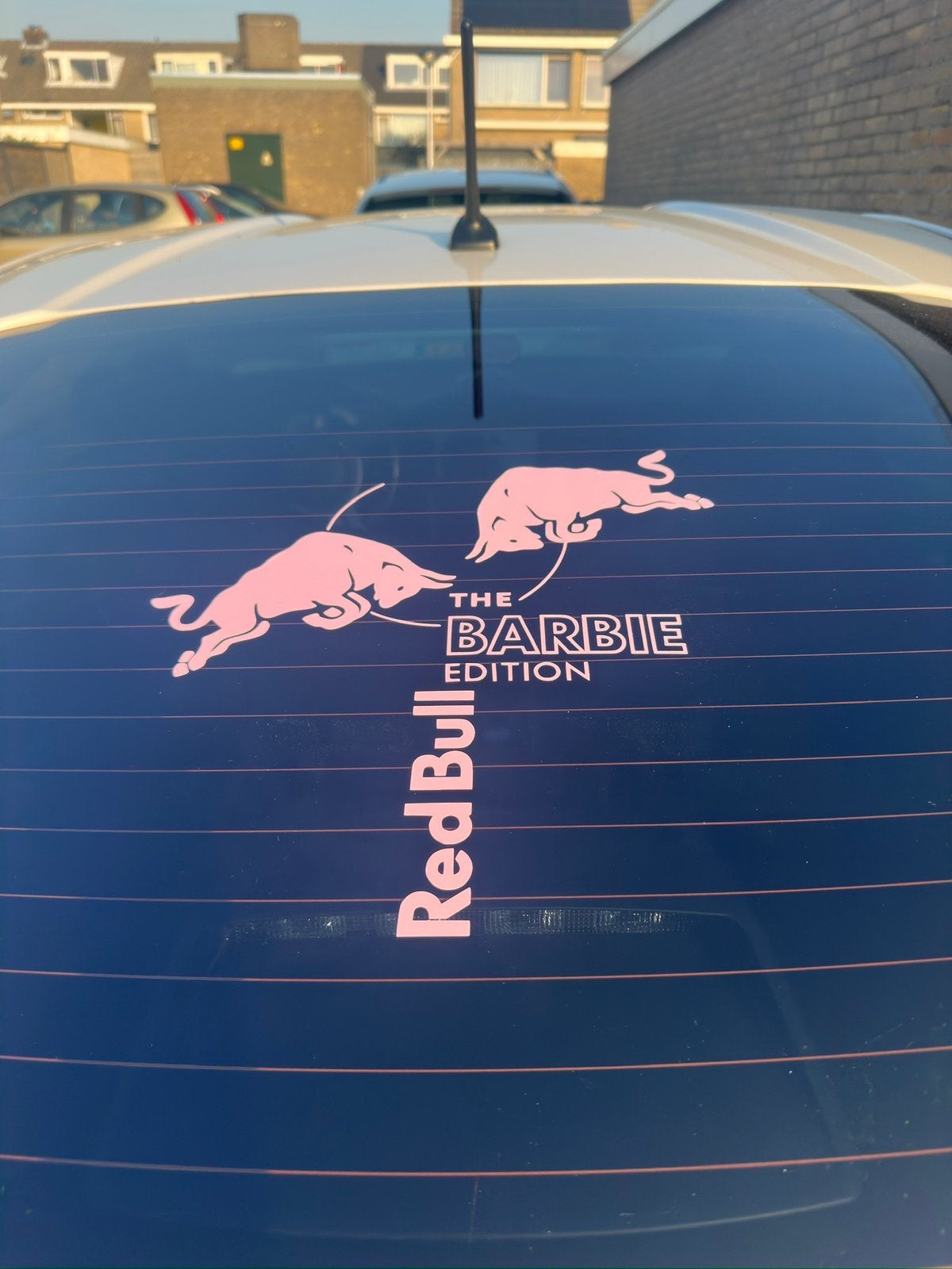 Redbull sticker autosticker raamsticker, Ophalen of Verzenden, Nieuw