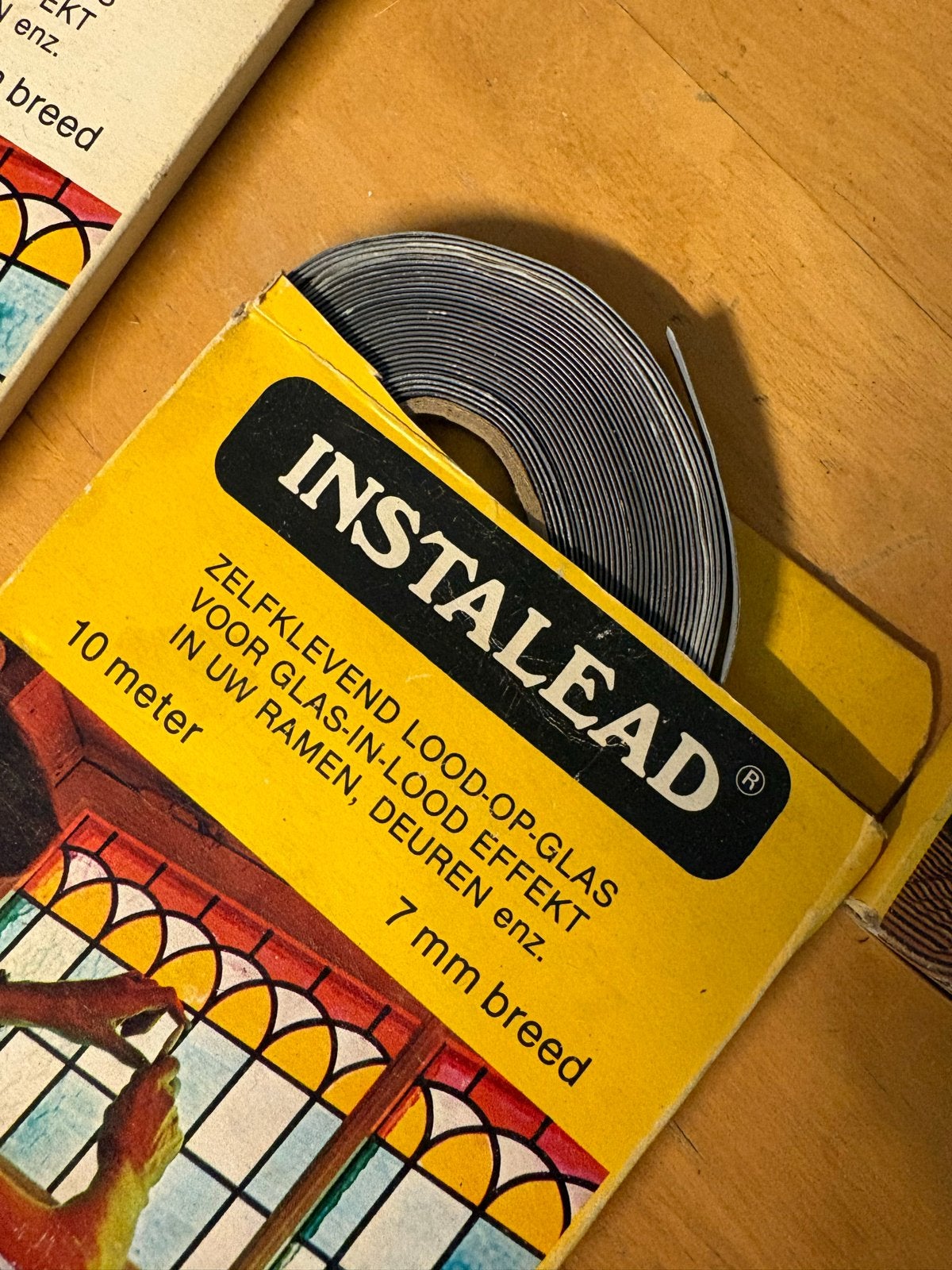 Instalead Zelfklevend Lood-op-Glas voor Glas-in-Lood Effect, Ophalen of Verzenden, Nieuw, Overige typen, Glas in lood