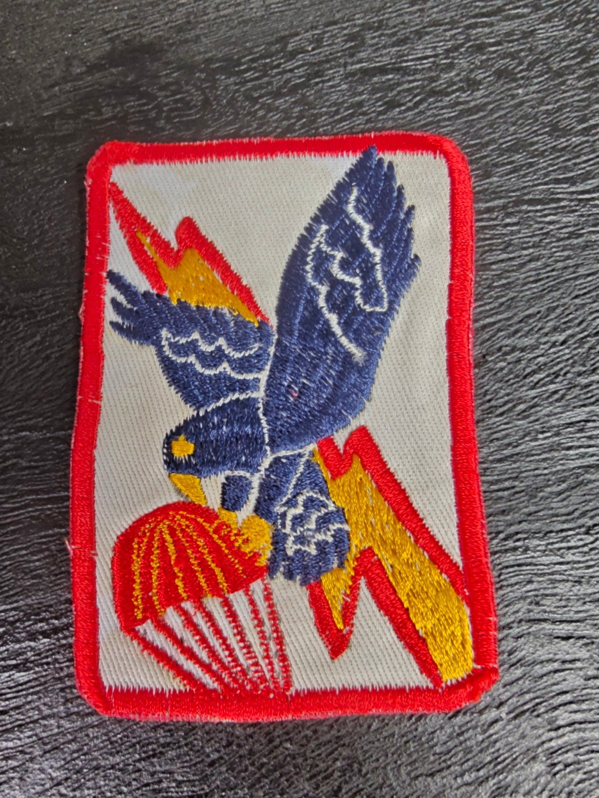 patch , USAF 6593rd Test Squadron, vkk, Verzamelen, Militaria | Algemeen, Ophalen of Verzenden, Luchtmacht, Nederland, Embleem of Badge