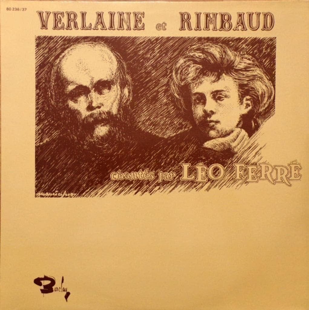 Léo Ferré - Verlaine Et Rimbaud   2LP, Ophalen of Verzenden, Zo goed als nieuw, 12 inch