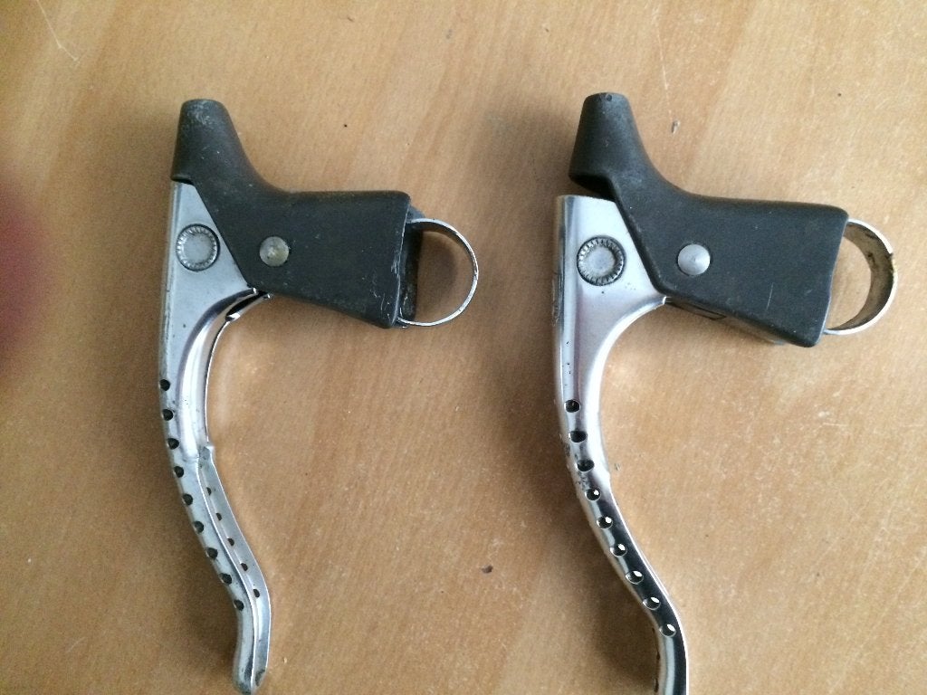 Victory Remgrepen Brake Levers Campagnolo  vintage 70s 80s, Fietsen en Brommers, Remmen, Campagnolo, Ophalen of Verzenden, Zo goed als nieuw