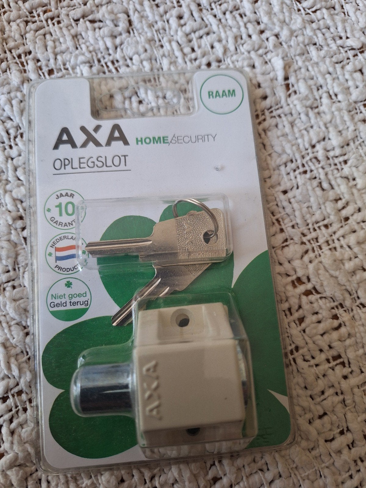 AXA Oplegslot Raam/Deur - Nieuw in verpakking, Ophalen of Verzenden, Nieuw, Slot