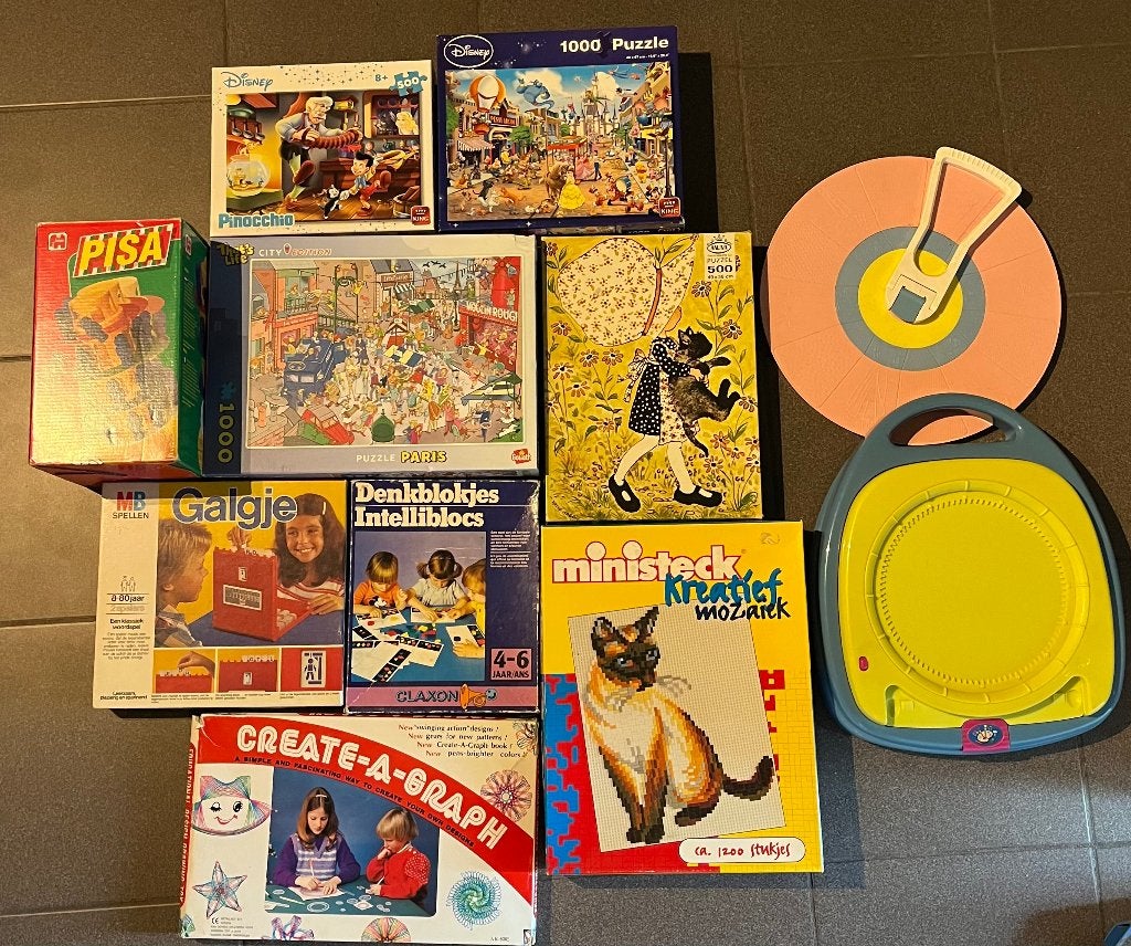 Puzzels (en speelgoed), Ophalen, 500 t/m 1500 stukjes, Gebruikt, Legpuzzel