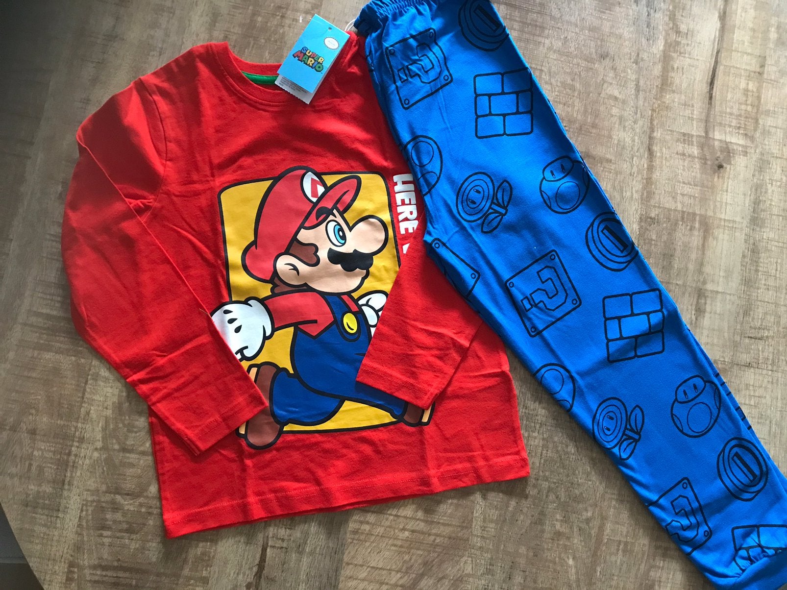 Super Mario Pyjama, Ophalen of Verzenden, Nieuw, Jongen of Meisje, Nacht- of Onderkleding