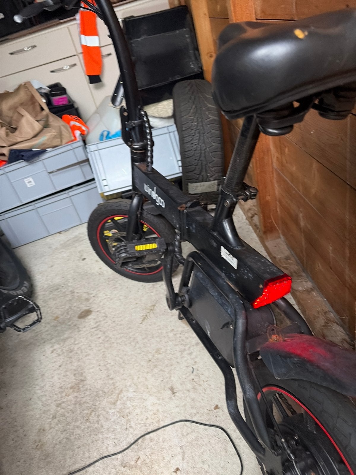 Windgoo elektrische fiets - Compact en handig, Gebruikt, Minder dan 47 cm, 30 tot 50 km per accu, Ophalen