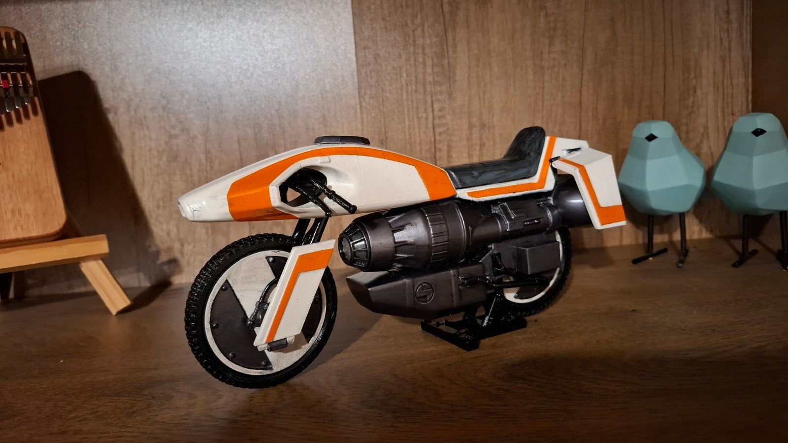 Battlestar galactica colonial Flying Bike, Ophalen of Verzenden, Tv, Beeldje, Replica of Model