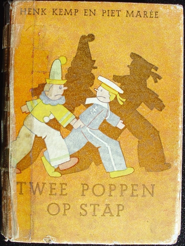 Twee poppen op stap boek, Gelezen, Fictie algemeen, Henk Kemp en Piet Marée, Ophalen of Verzenden