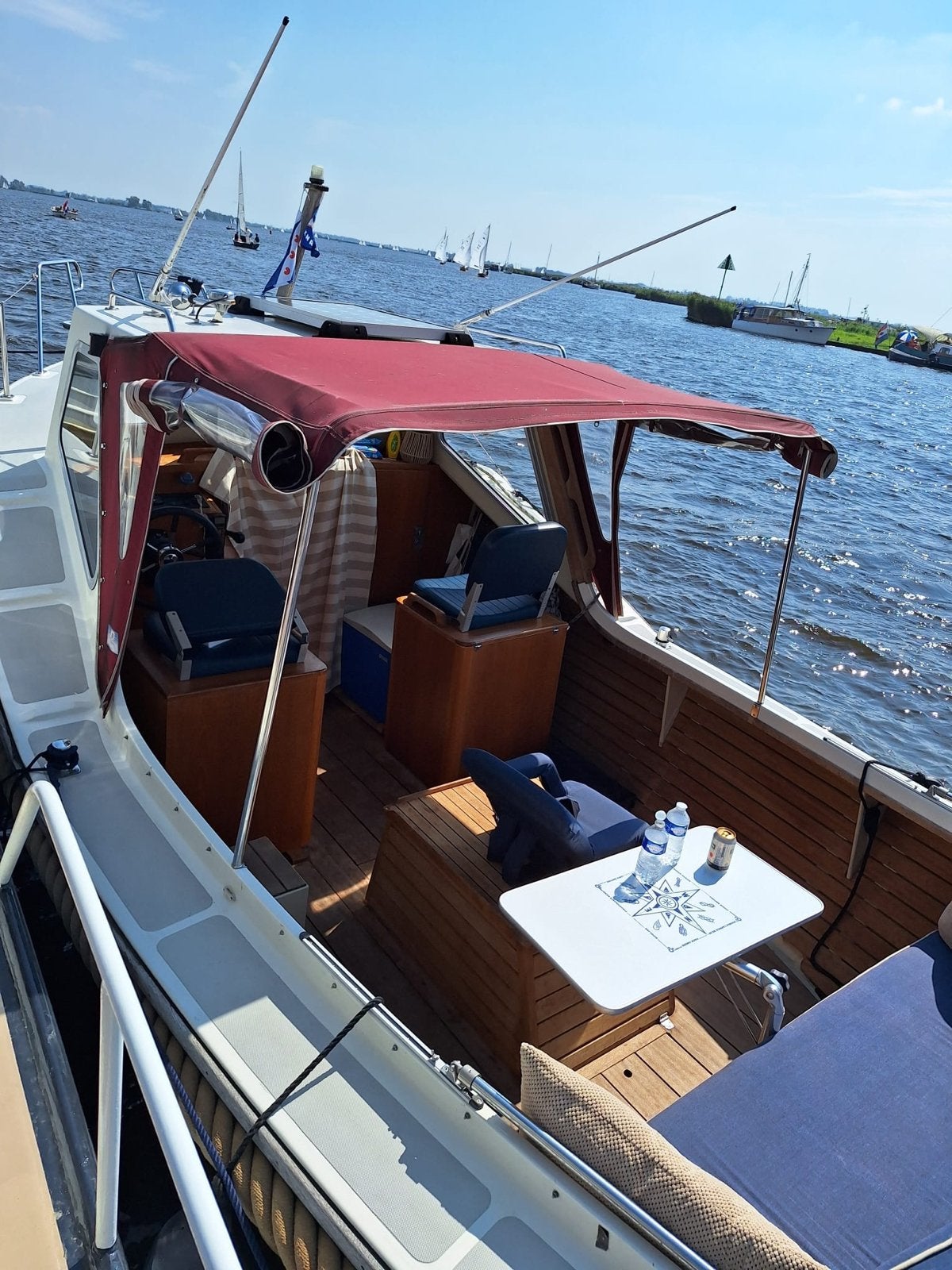 Te koop Sea Angler 23 Goed Onderhouden!, Watersport en Boten, Motorboten en Motorjachten, Gebruikt, Binnenboordmotor, Diesel, Polyester